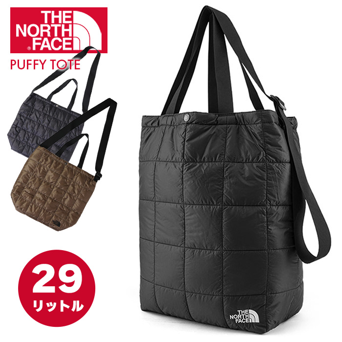 THE NORTH FACE ノースフェイス パフィー トートバック レディース メンズ ショルダーバッグ PUFFY TOTE