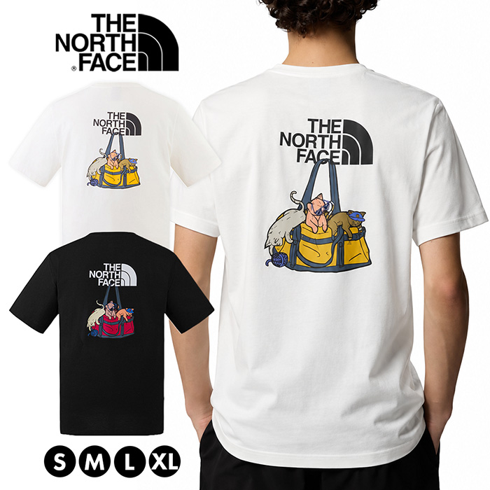 THE NORTH FACE ザ ノースフェイス ヘビーウエイト グラフィック Tシャツ HEAVYWEIGHT DUFFEL RELAXED SS TEE GRAPHIC