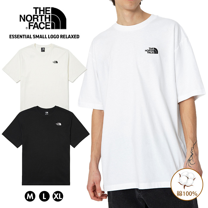 THE NORTH FACE ノースフェイス 半袖 Tシャツ メンズ レディース TEE TNF ESSENTIAL SMALL LOGO RELAXED