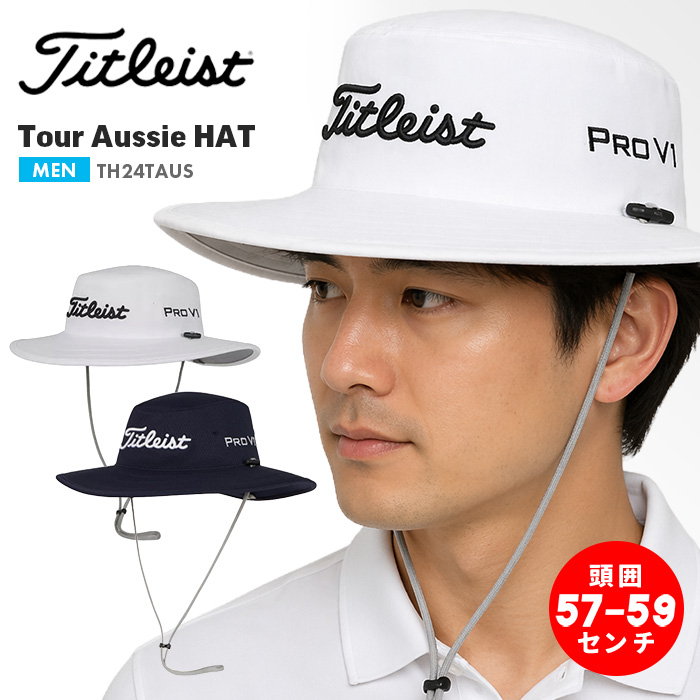 Titleist Tour Aussie Hat TH24TAUS／ タイトリスト ツアーオージー バケットハット