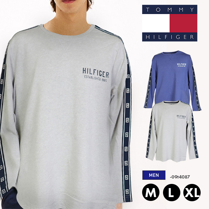 TOMMY HILFIGER トミーヒルフィガー メンズ ロングTee 長袖Tシャツ