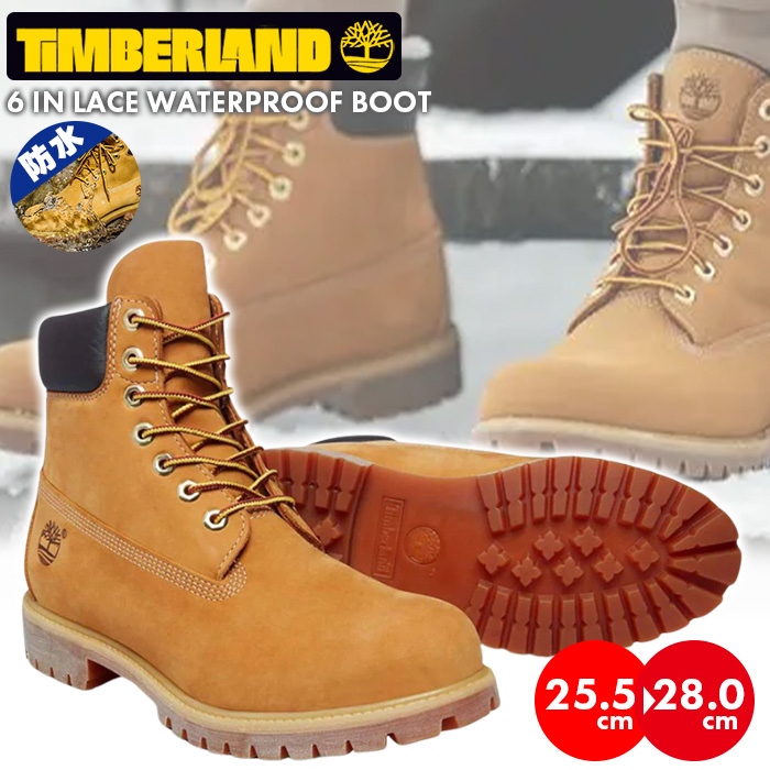 Timberland ティンバーランド メンズ 6インチ ブーツ ウォータープルーフ シューズ