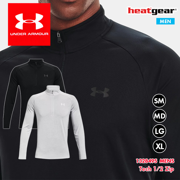 UA Tech 1/2 Zip 1328495 ／ アンダーアーマー メンズ ハーフジップ シャツ