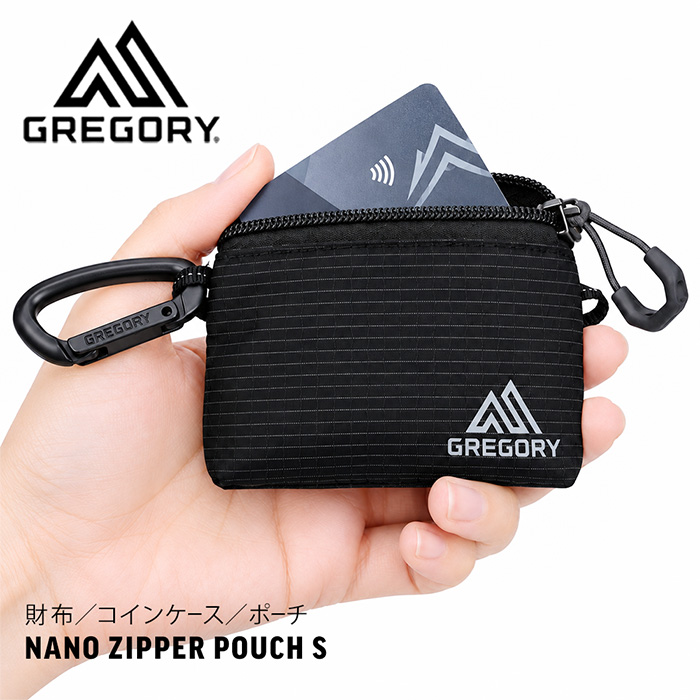 GREGORY グレゴリー 財布 ジッパー ポーチ NANO ZIPPER POUCH S