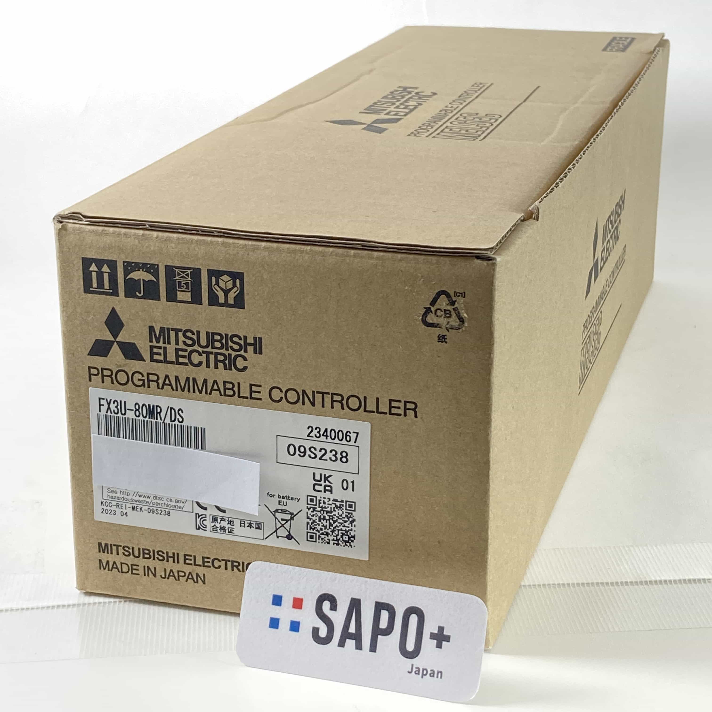 FX3U-80MR/DS 2023年製 MELSEC-FX3Uシリーズ PLCユニット 三菱電機