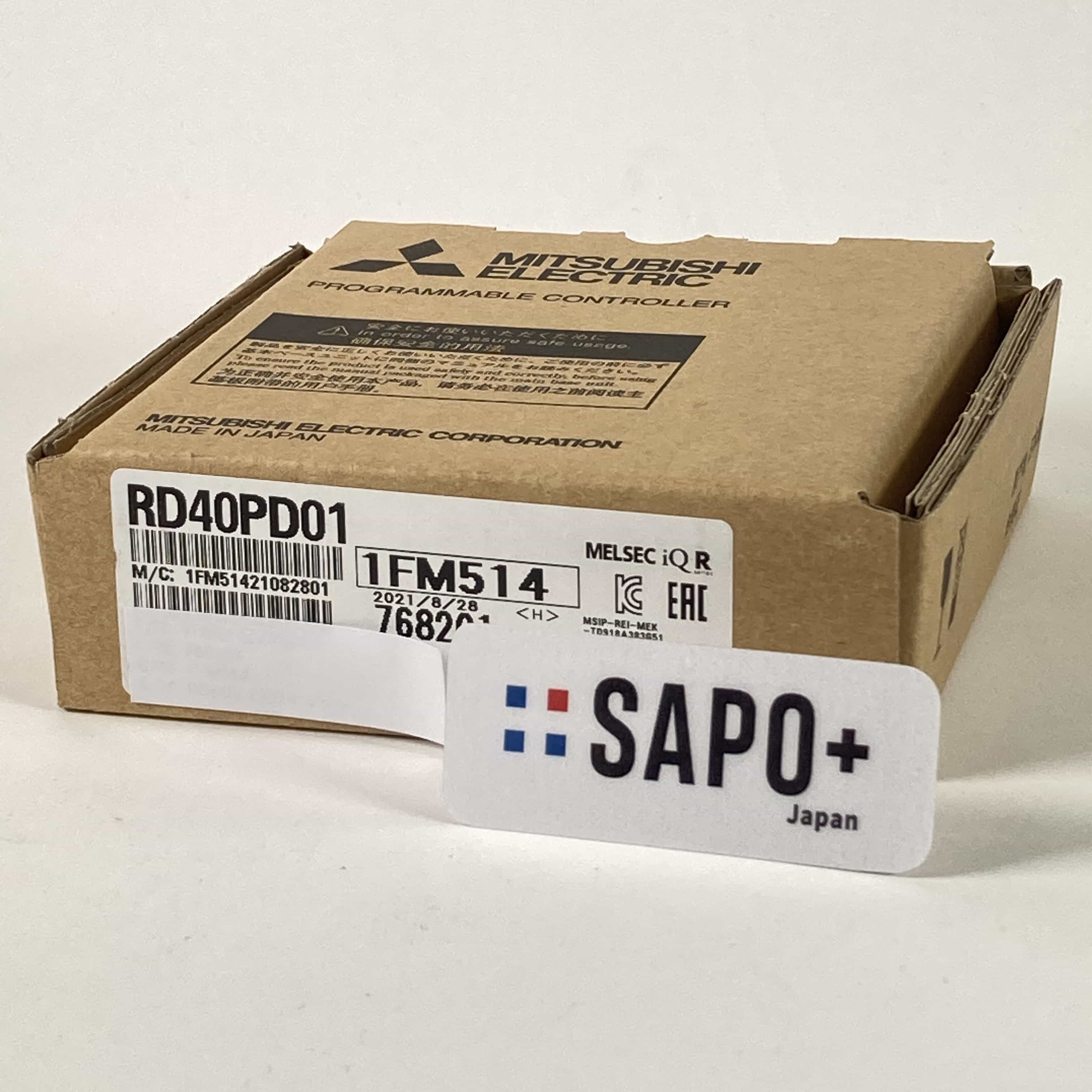 RD40PD01 2021年製 内袋開封済 MELSEC iQ-Rシリーズ 高速データロガーユニット 三菱電機