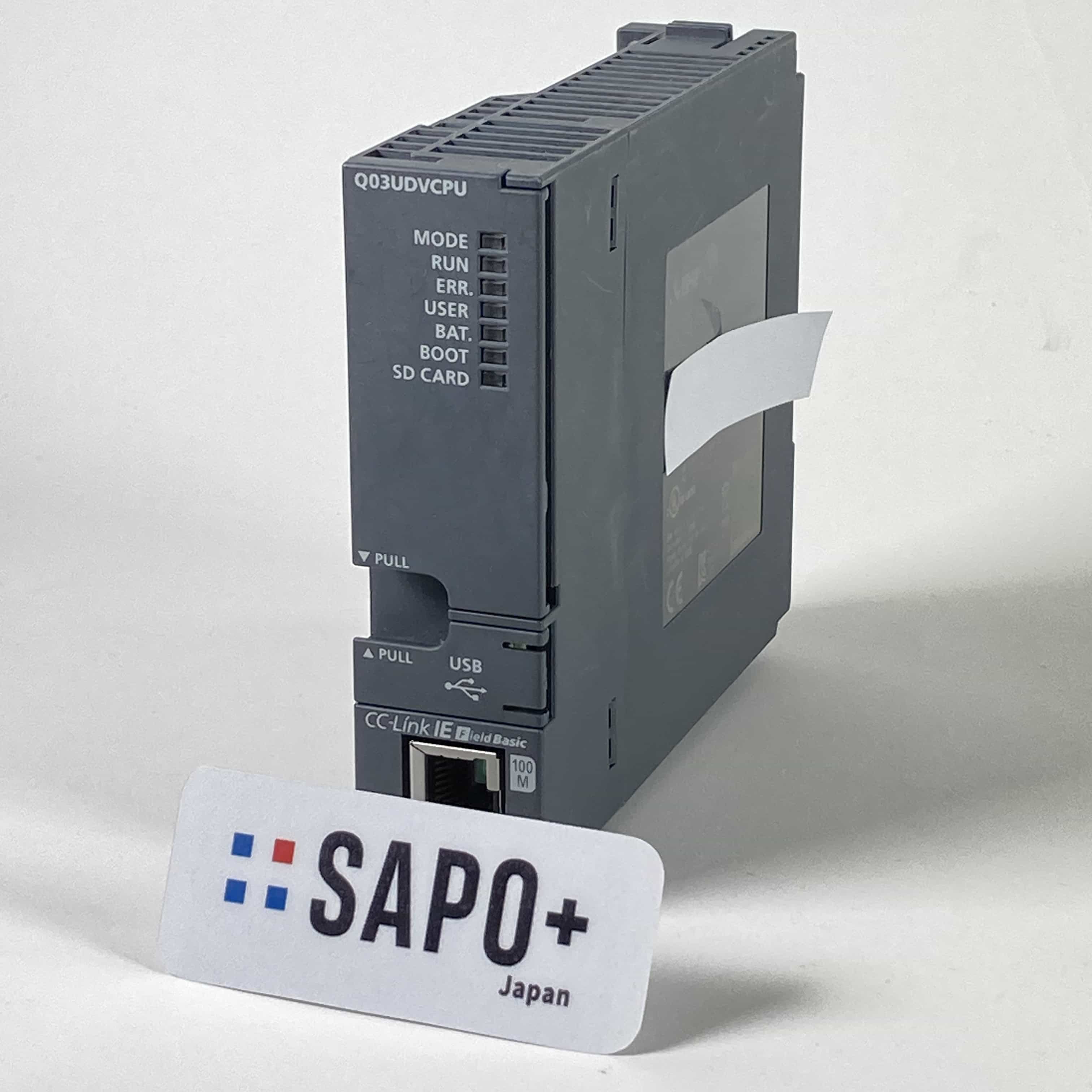 Q03UDVCPU 2023年製 MELSEC iQ-Rシリーズ CPUユニット 三菱電機