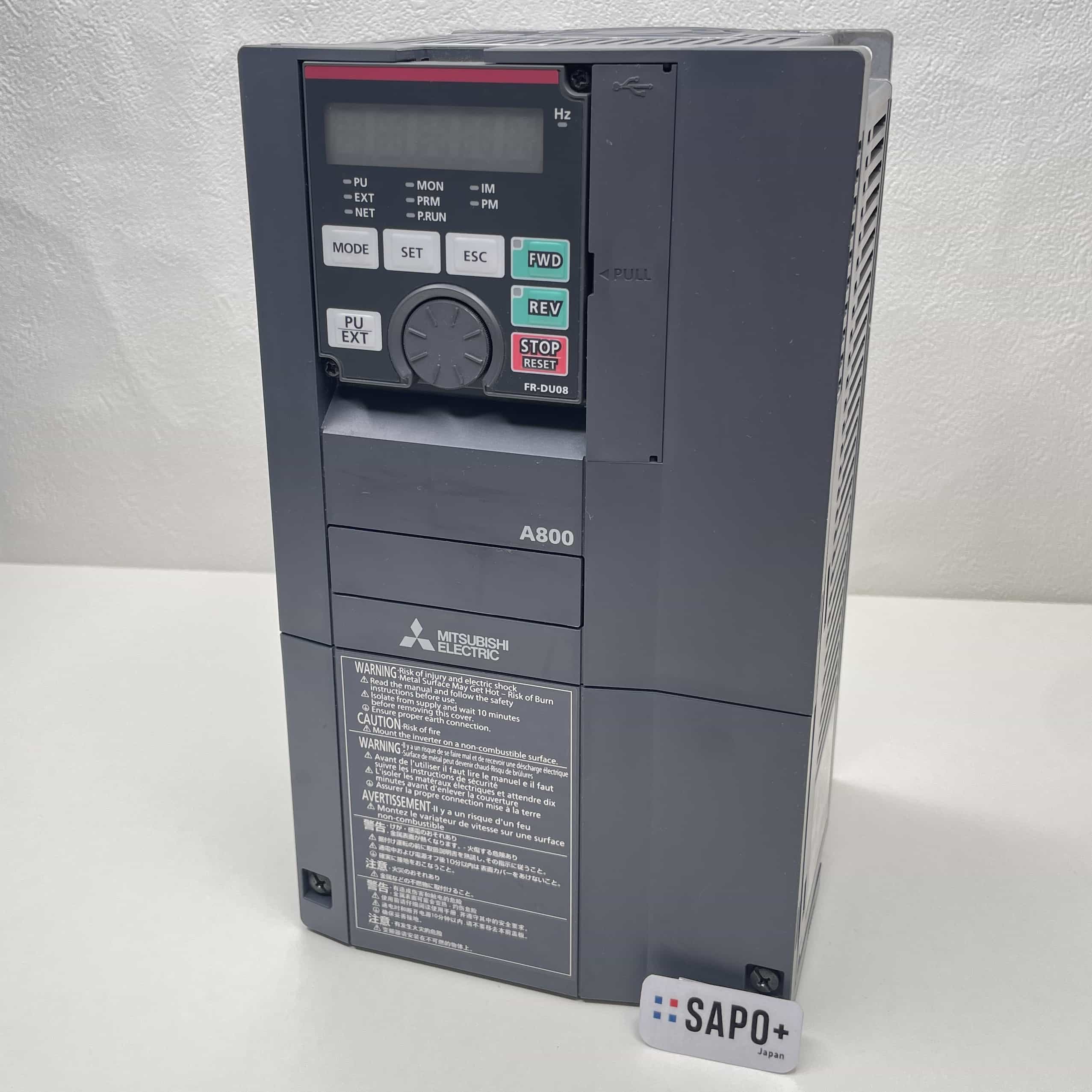 FR-A820-1.5K-1 2015年製 端子カバー割有 インバータ 三菱電機