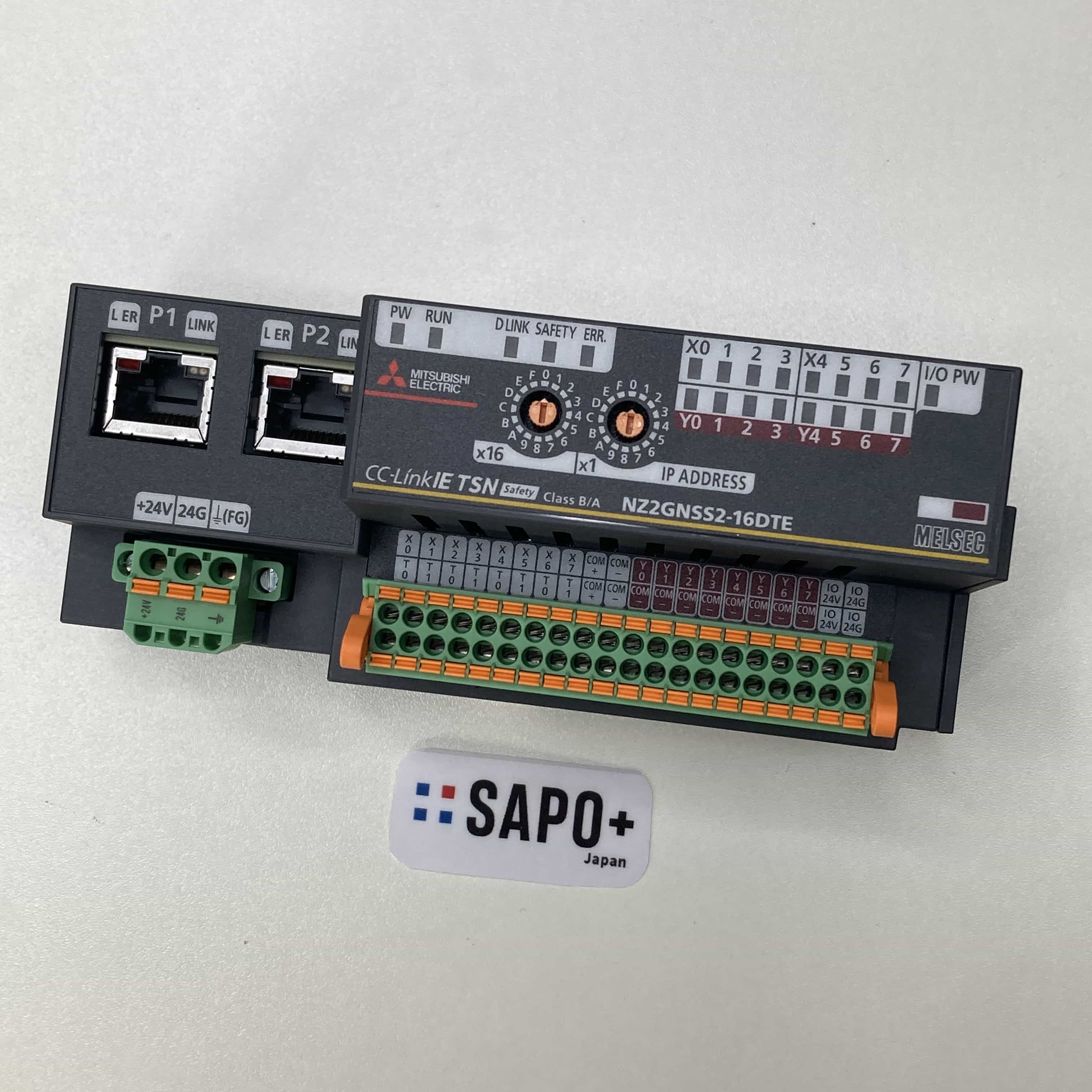 NZ2GNSS2-16DTE 2023年製 付属品無 ブロックタイプリモートユニット 三菱電機