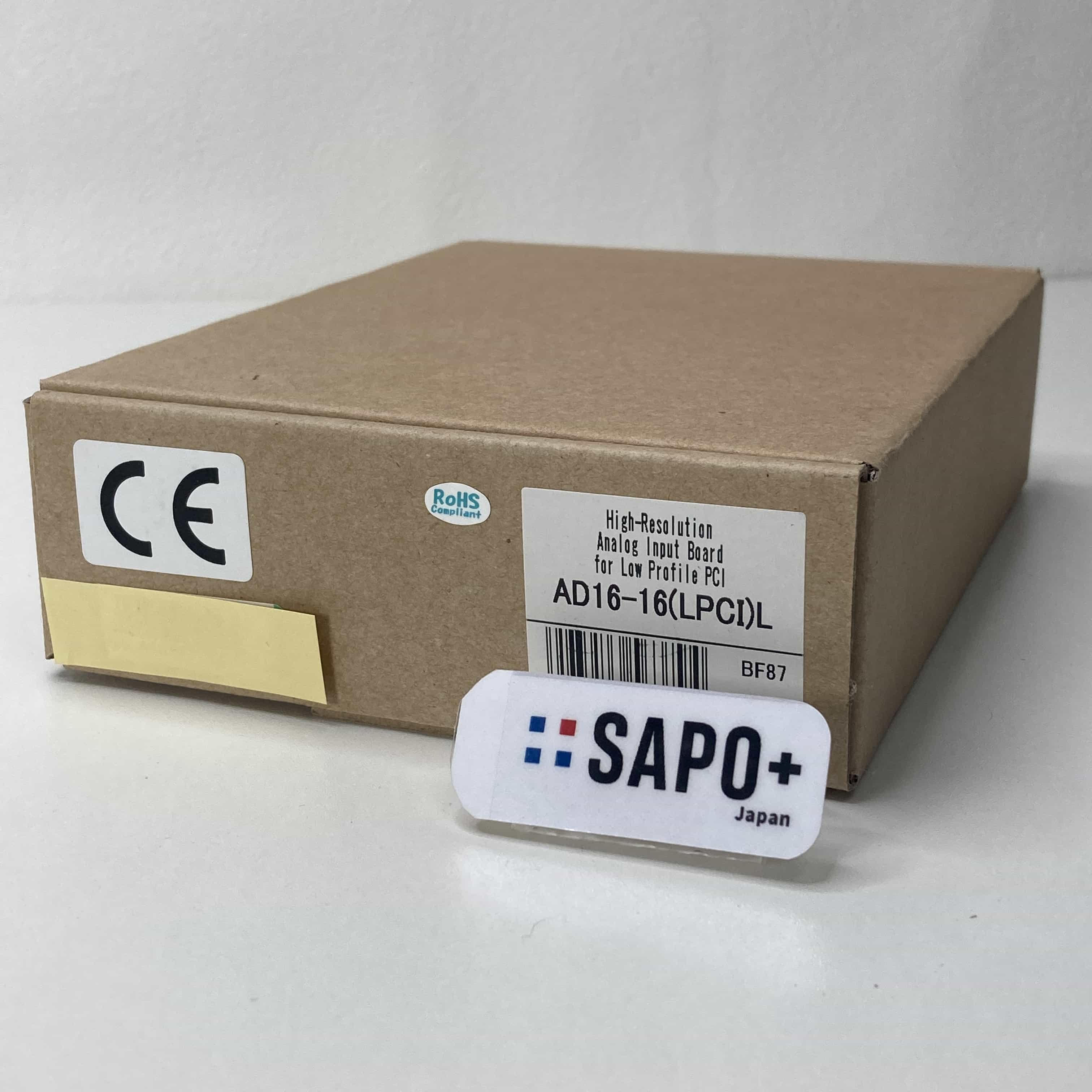 AD16-16(LPCI) L  外箱開封済 アナログ入力ユニット CONTEC