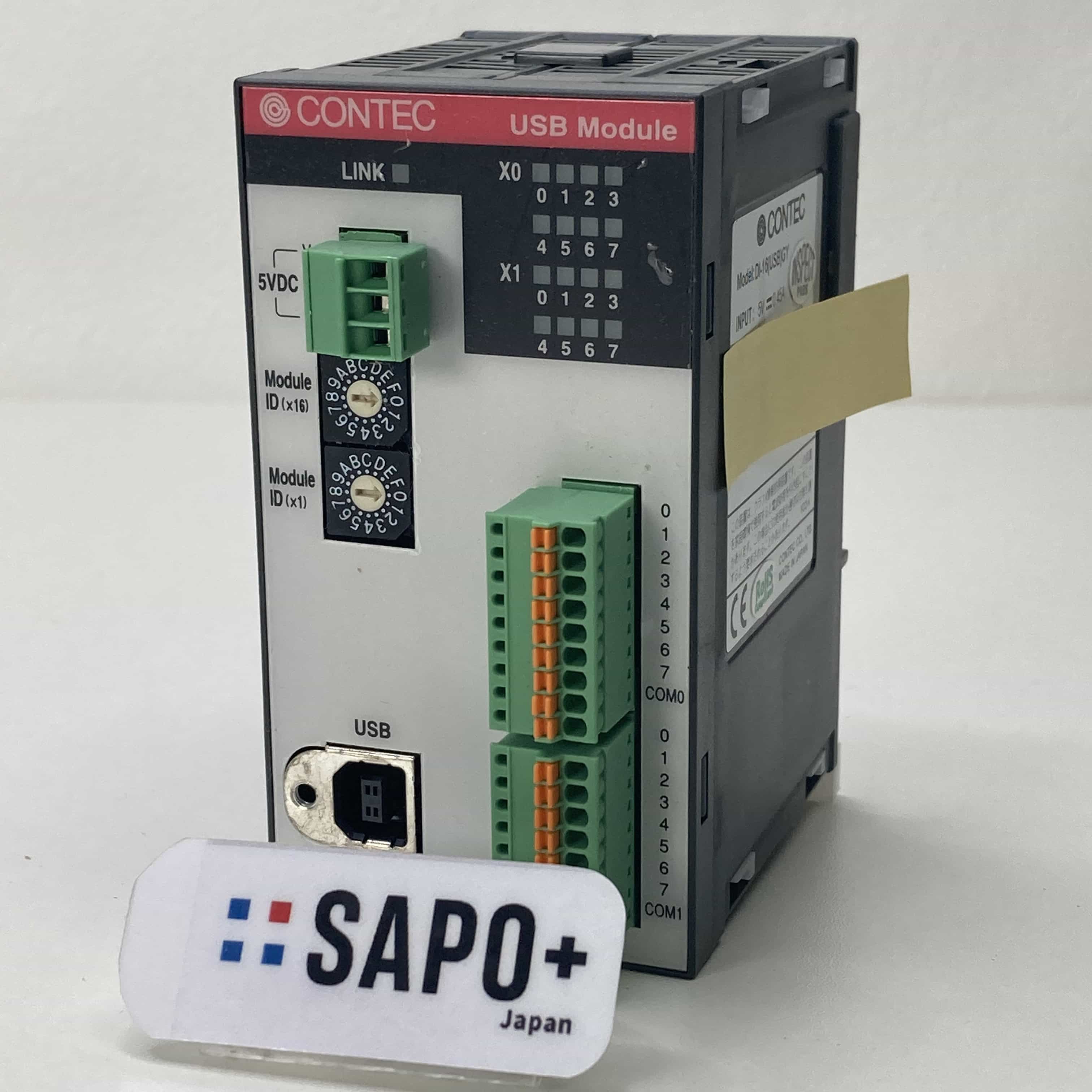 DI-16(USB)GY 0.45A USBデジタル入力ユニット CONTEC