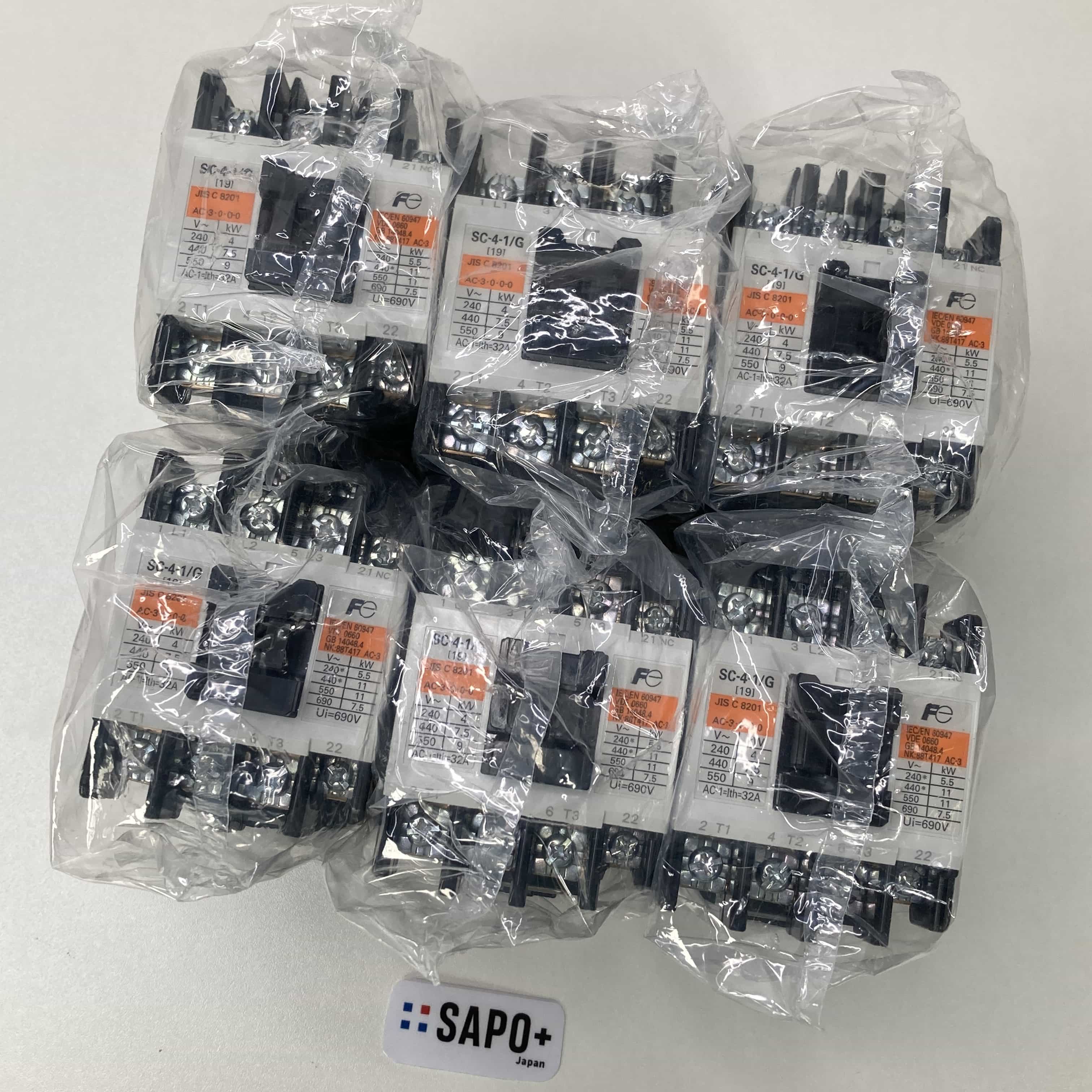 SC-4-1/G SC19AG DC24V 1NC(1b)(6個セット)  補助継電器 富士電機