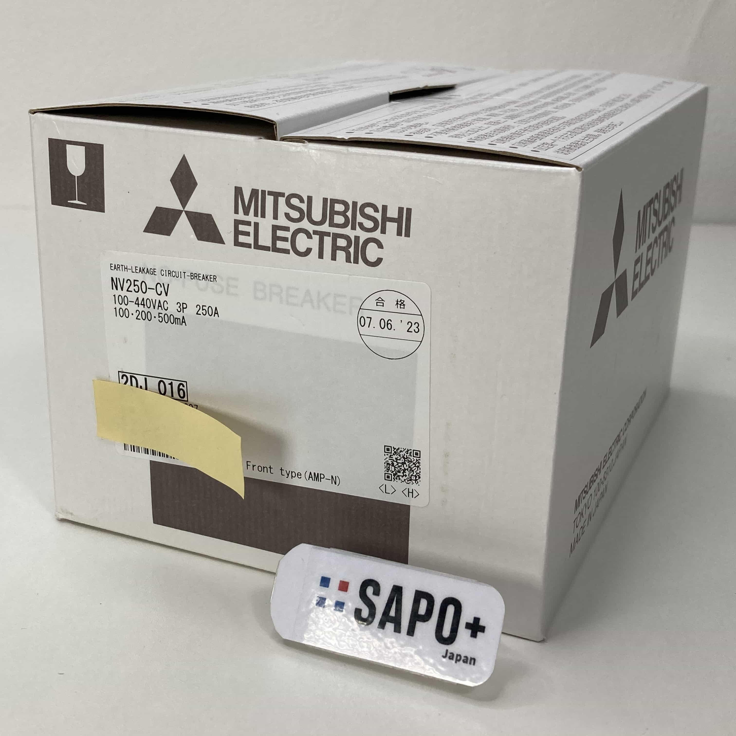 NV250-CV 3P 100-440VAC 250A 2023年製 配線用遮断器 三菱電機