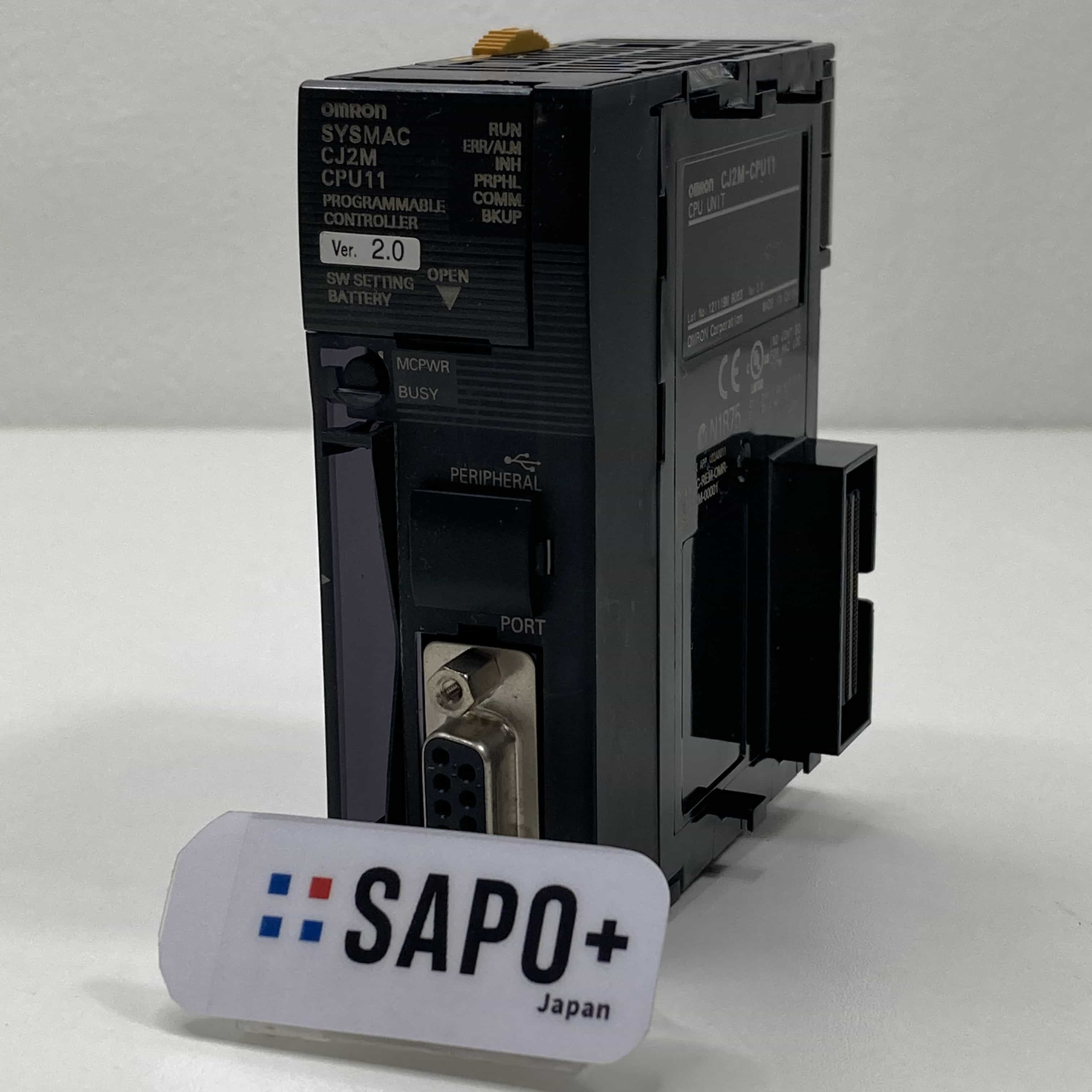 CJ2M-CPU11 ver.2.0 カバー無 プログラマブルコントローラ（PLC） CPUユニット オムロン