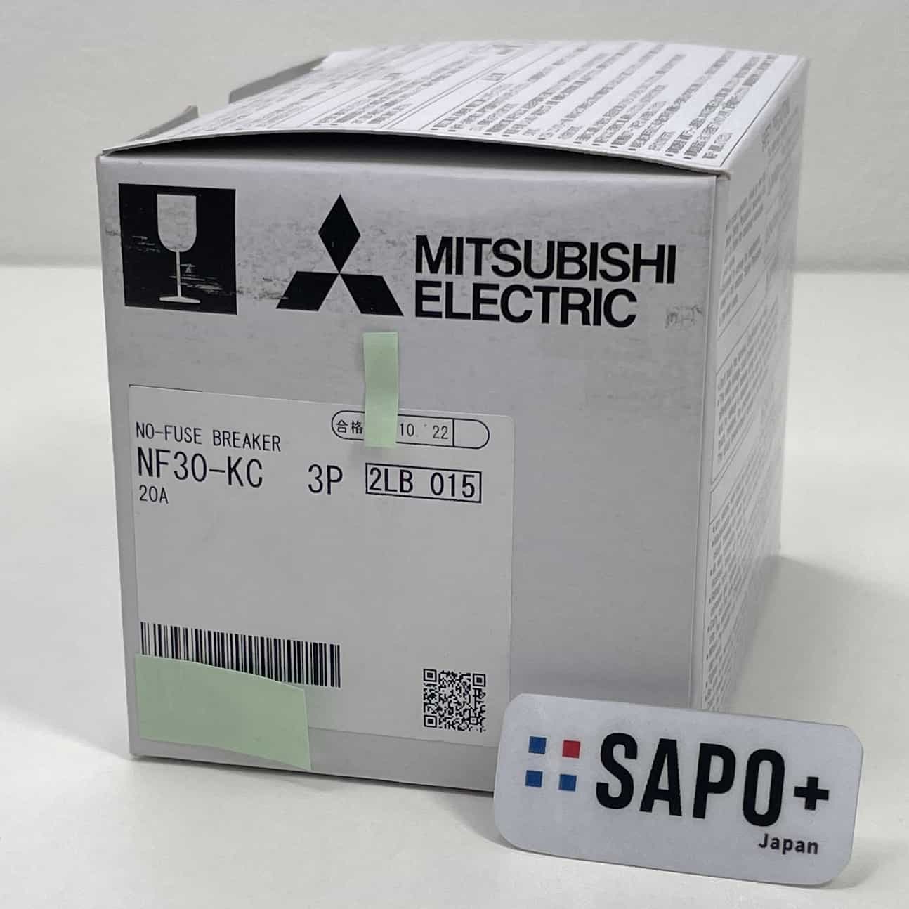 NF30-KC 3P 20A 2022年製 箱破れ有/箱汚れ有 ノーヒューズ遮断器 三菱電機