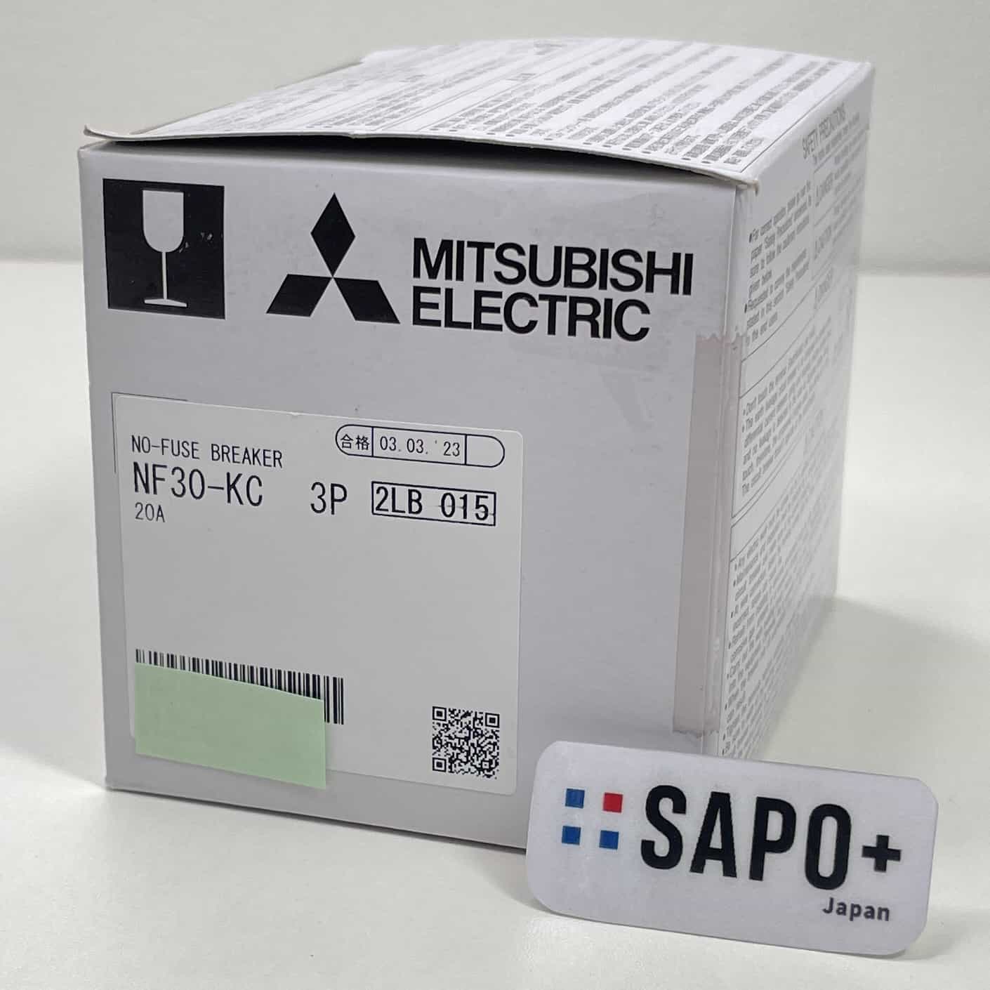 NF30-KC 3P 20A 2023年製 テープ付着有 ノーヒューズ遮断器 三菱電機