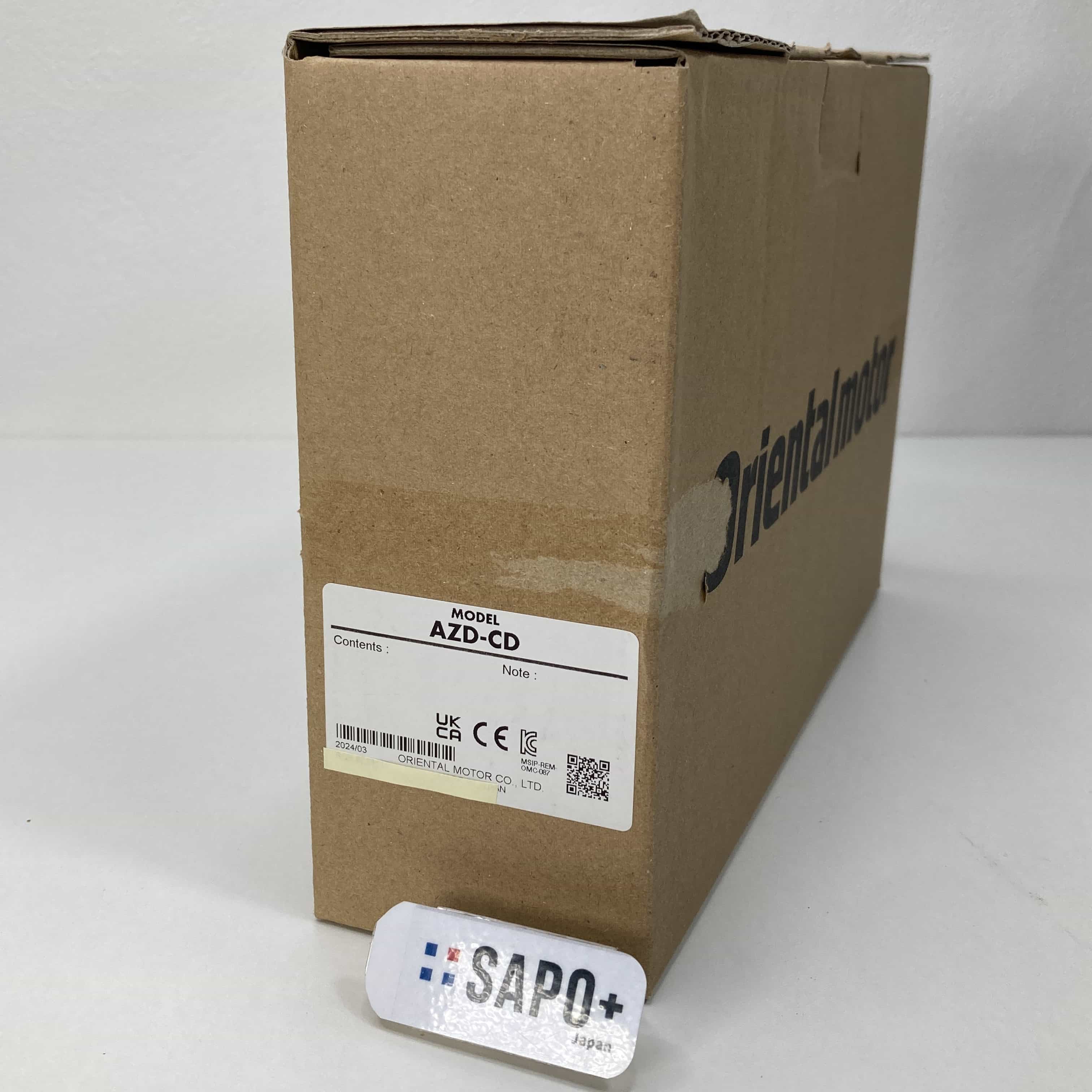 AZD-CD 2024年製 箱破れ有 ステッピングモータドライバ オリエンタルモーター