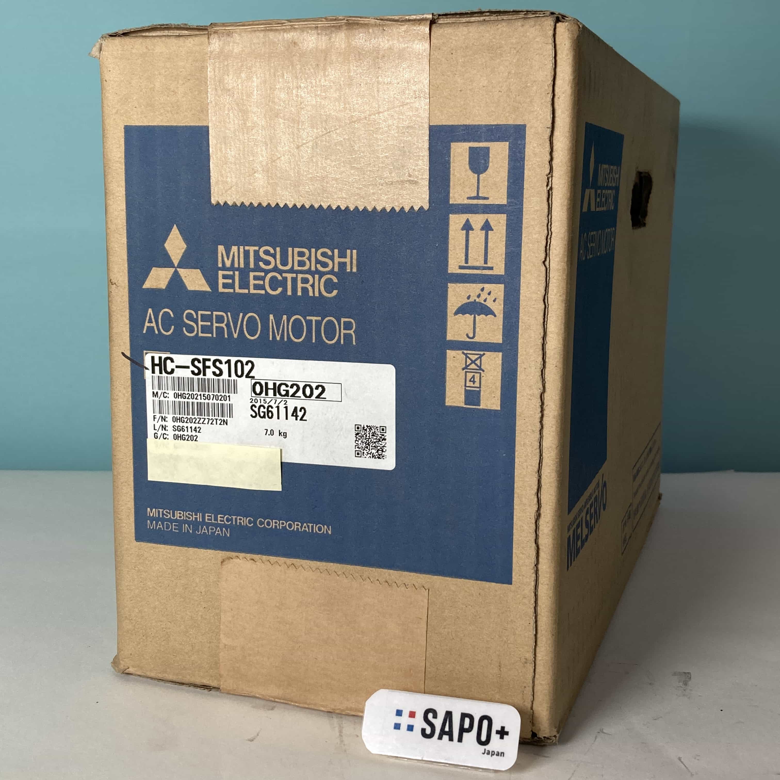 HC-SFS102 2015年製 サーボモータ 三菱電機