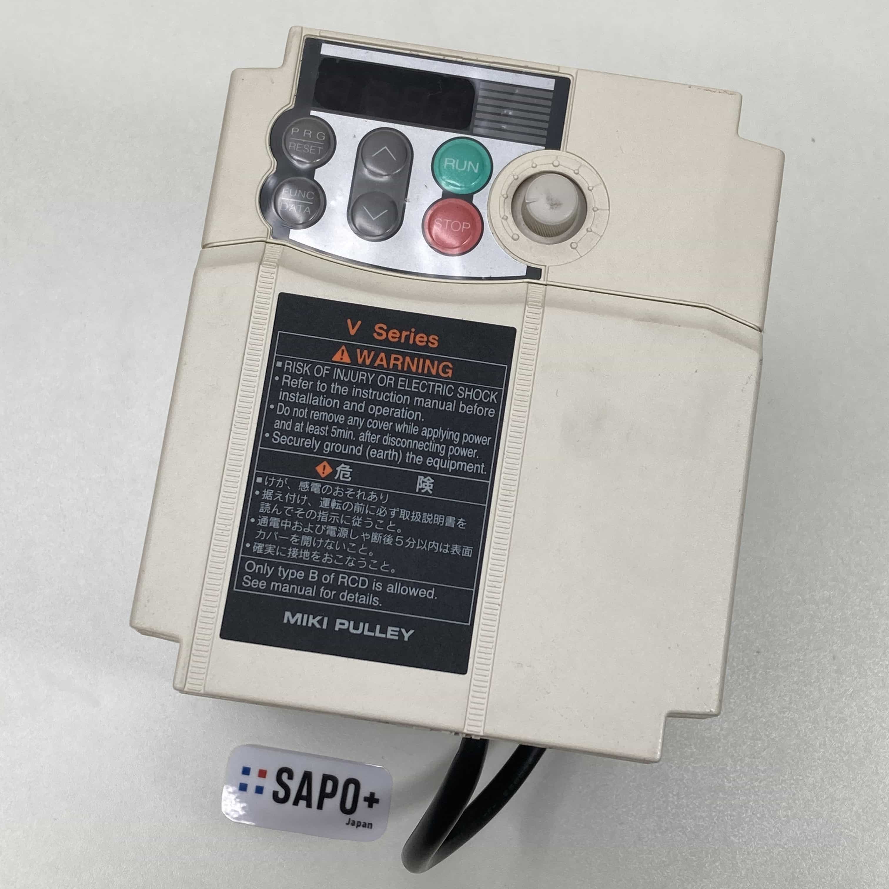 V6-22-3 ネジ欠損有 インバータ 三木プーリ