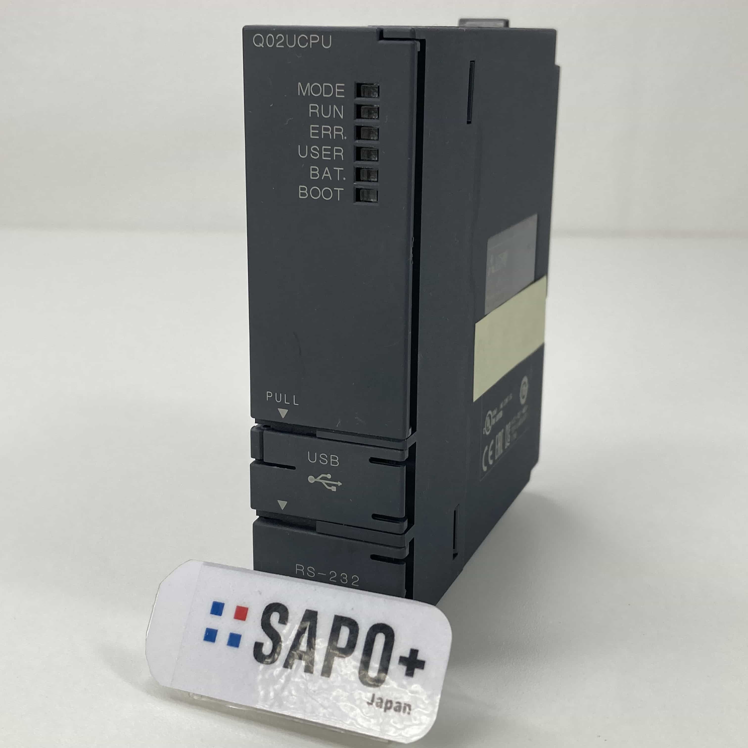 Q02UCPU 2017年製 CPUユニット 三菱電機