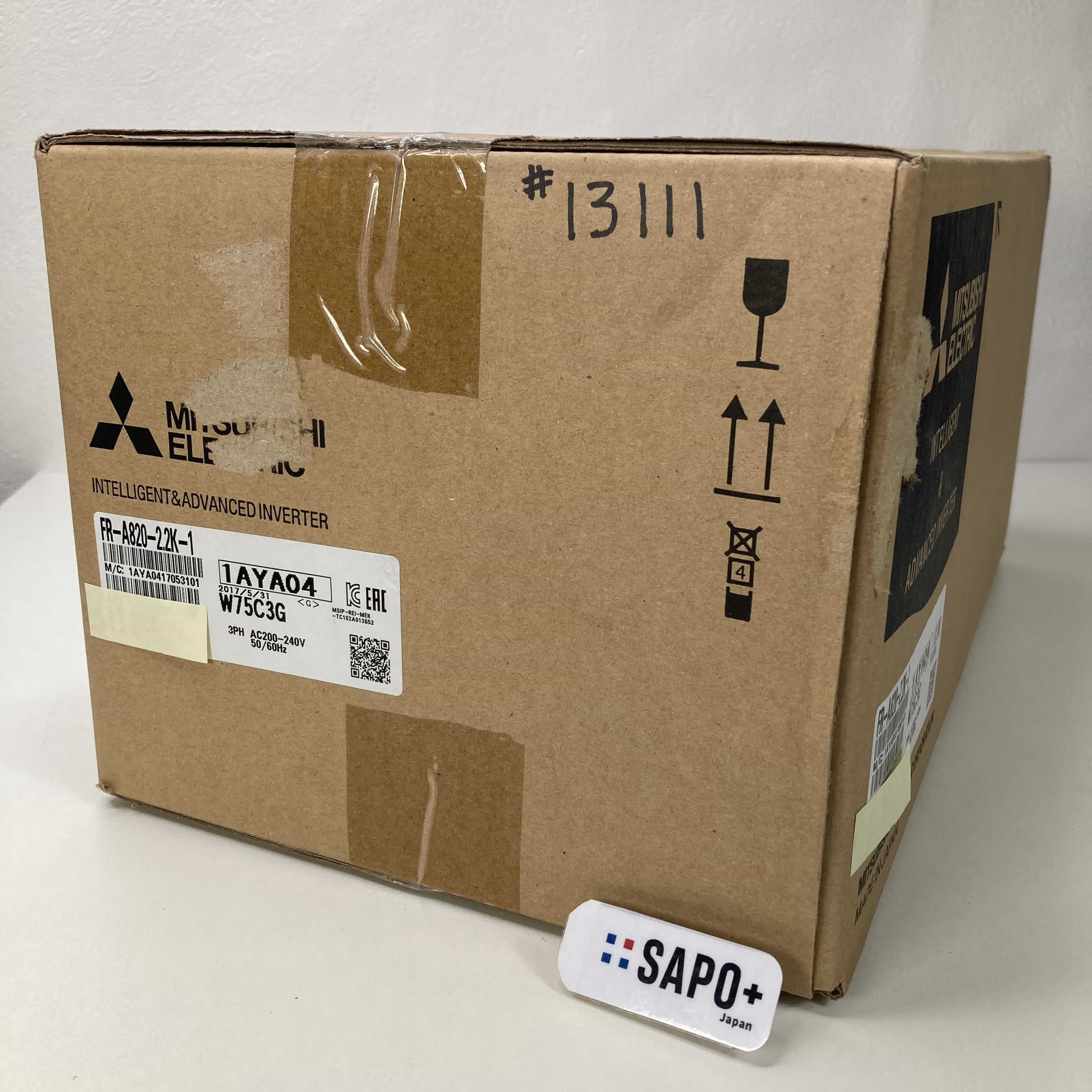 FR-A820-2.2K-1 2017年製 インバータ 三菱電機