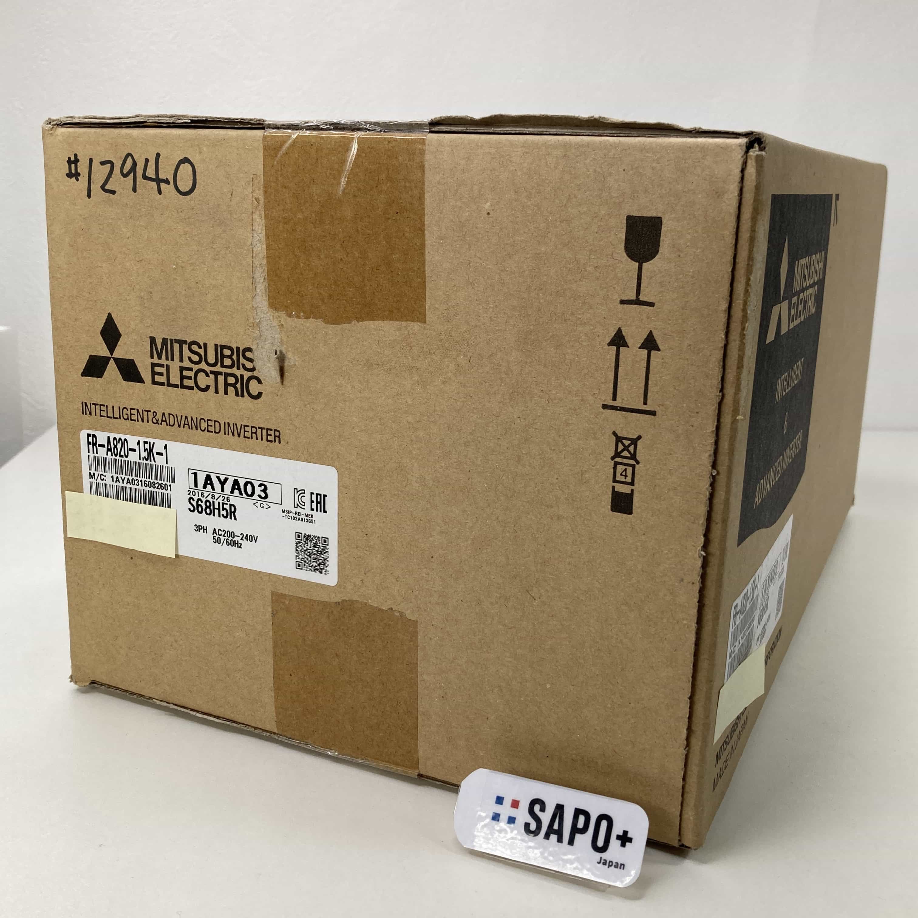 FR-A820-1.5K-1 2016年製 インバータ 三菱電機