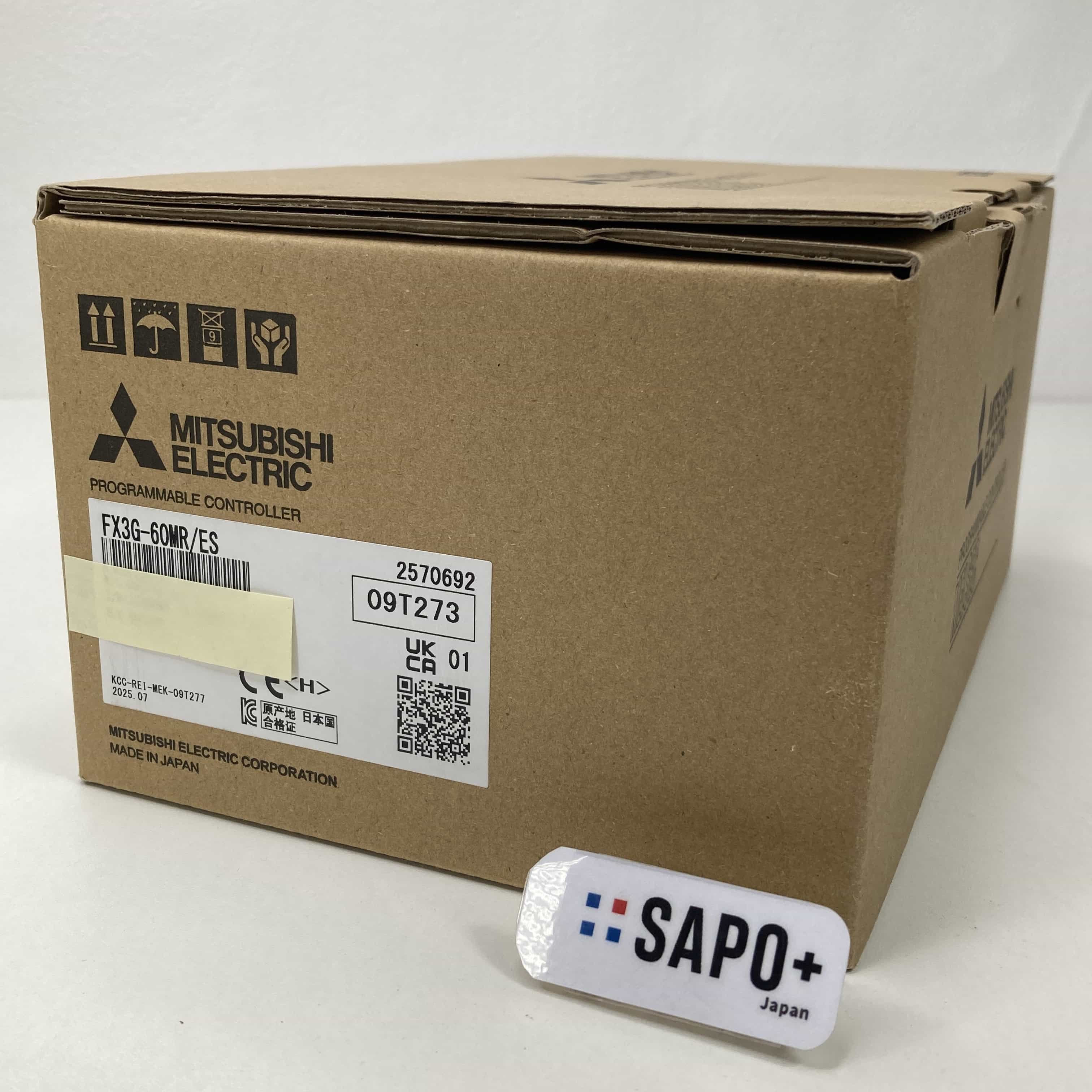 FX3G-60MR/ES   2025年製 シーケンサCPUユニット 三菱電機