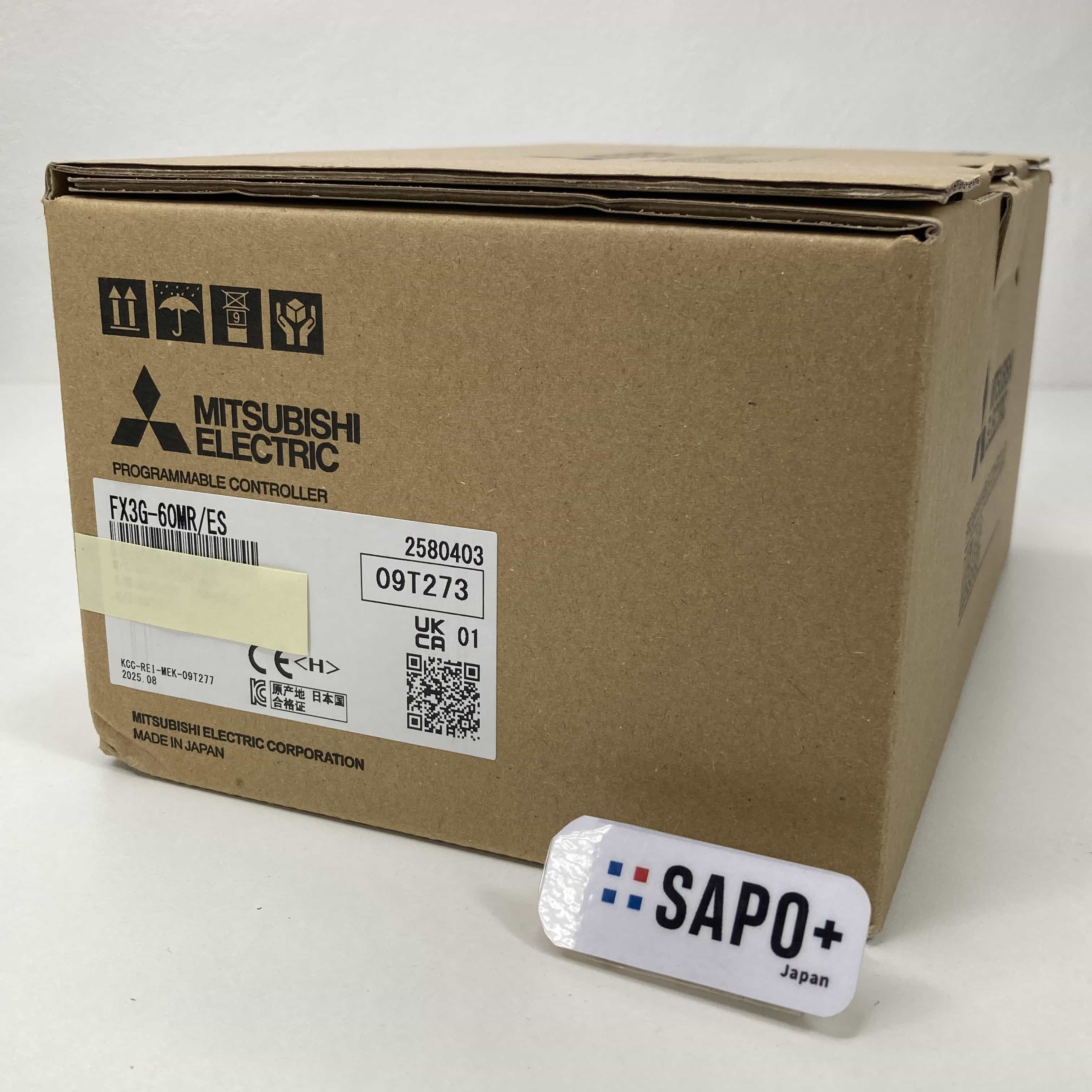 FX3G-60MR/ES   2025年製 シーケンサCPUユニット 三菱電機