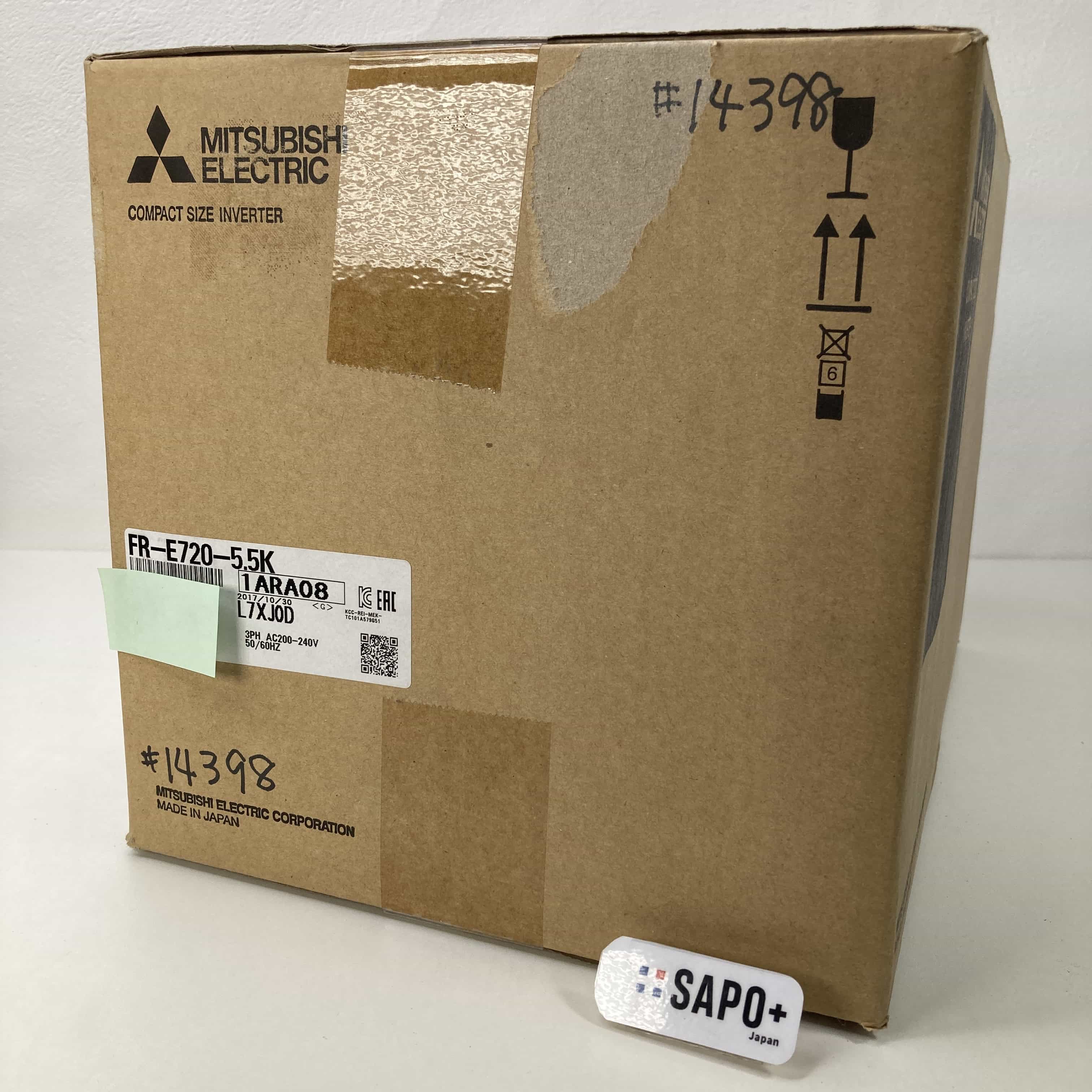 FR-E720-5.5k 2017年製 インバータ 三菱電機