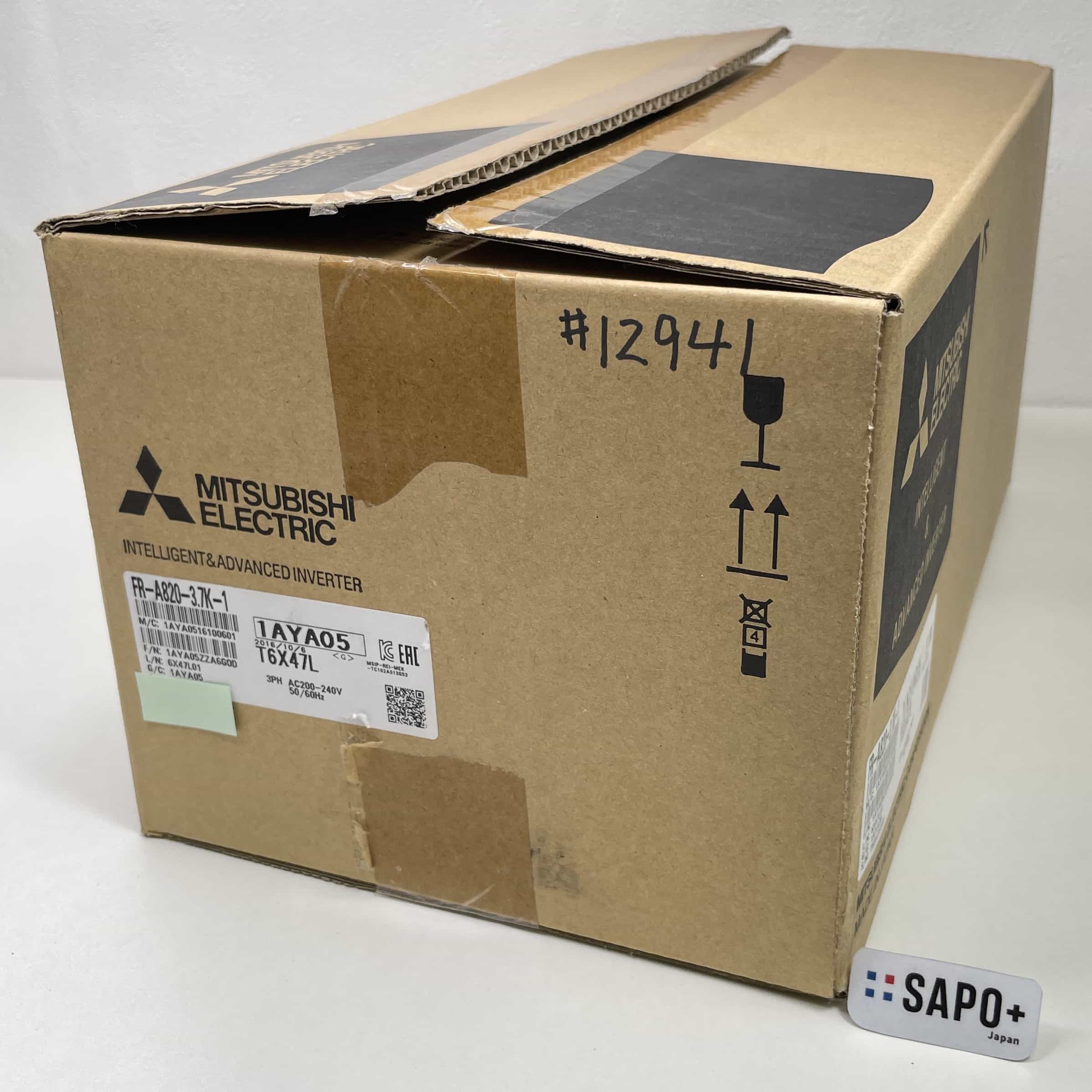 FR-A820-3.7K-1 2016年製 箱開封済 インバータ 三菱電機