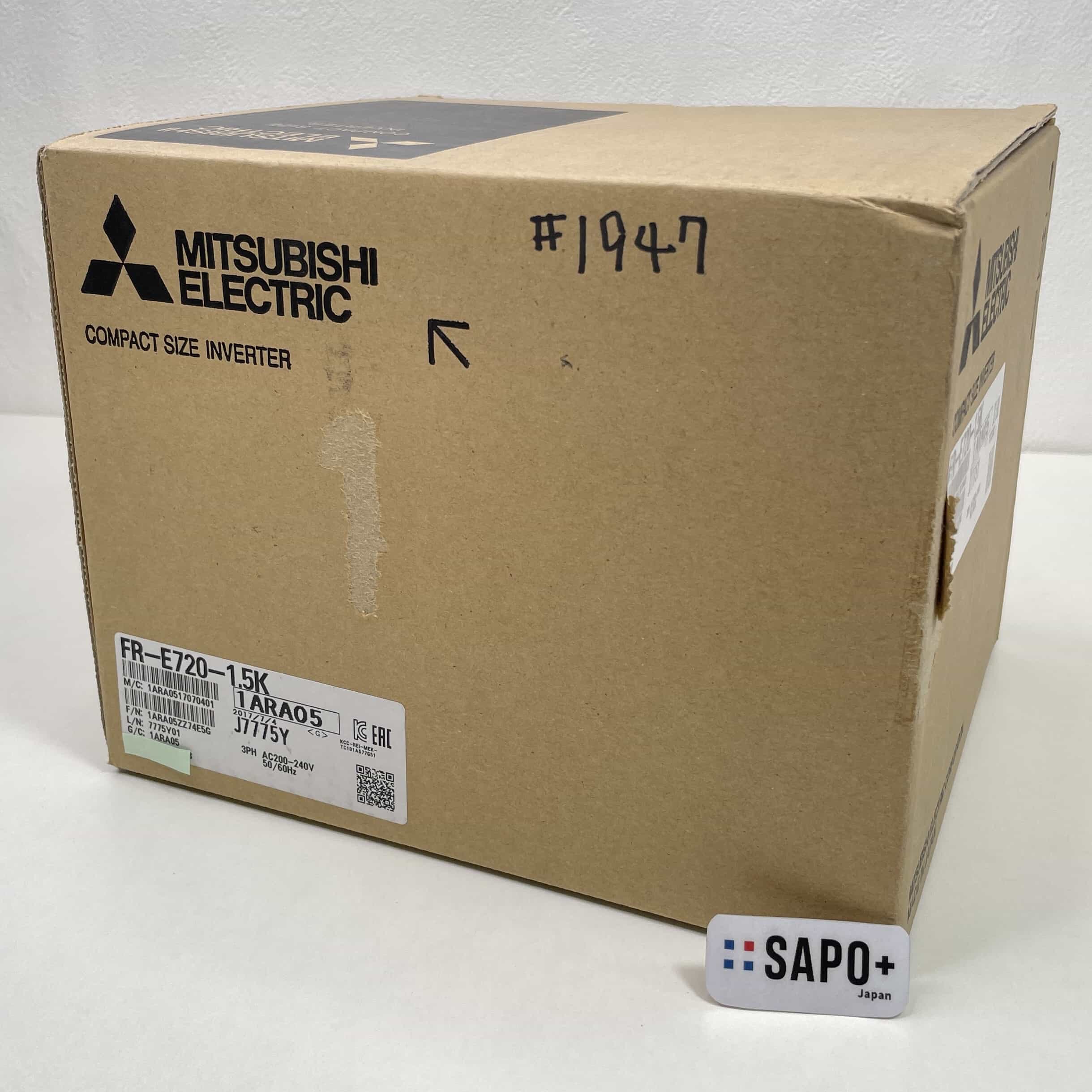 FR-E720-1.5K 2017年製 インバータ 三菱電機
