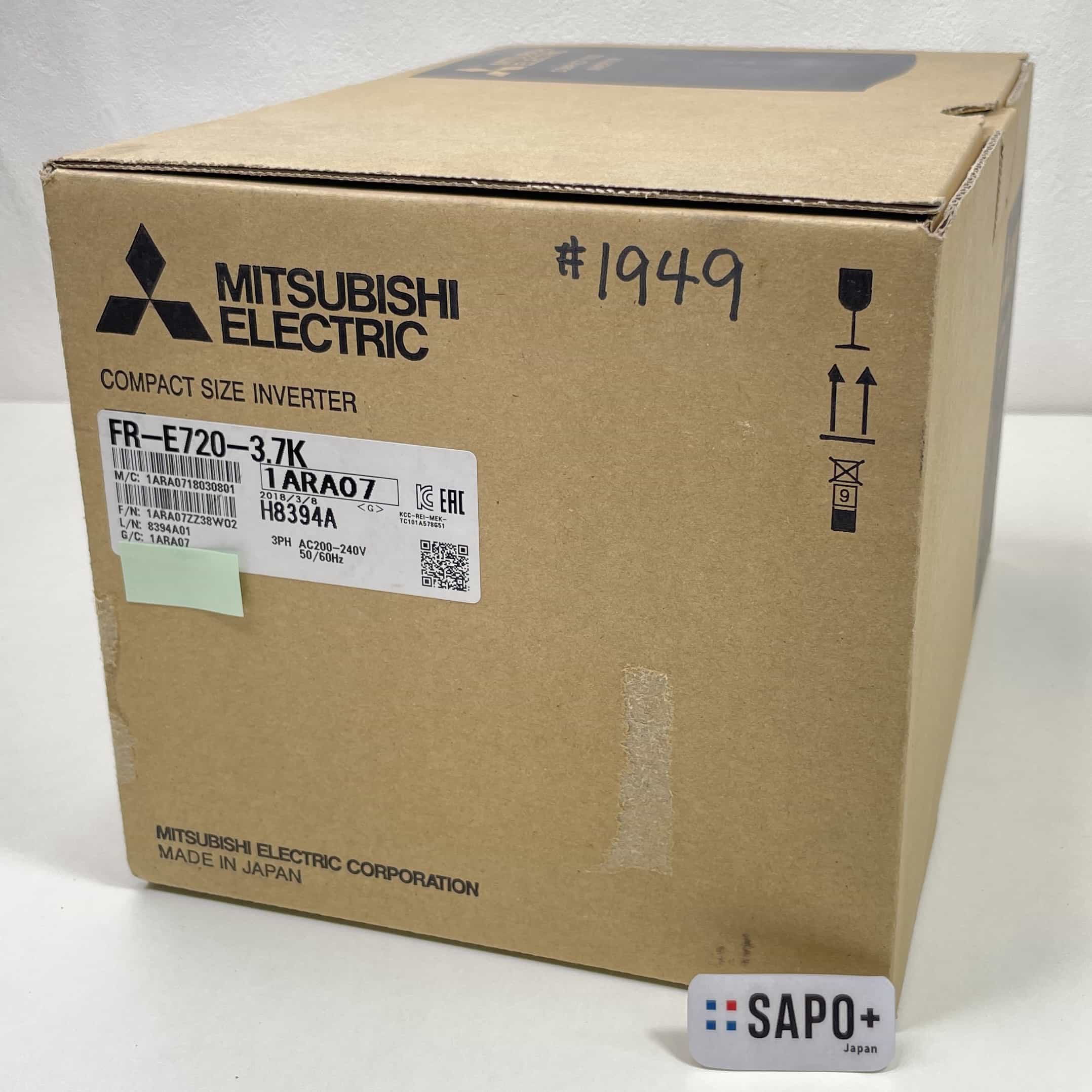 FR-E720-3.7K 2018年製 インバータ 三菱電機