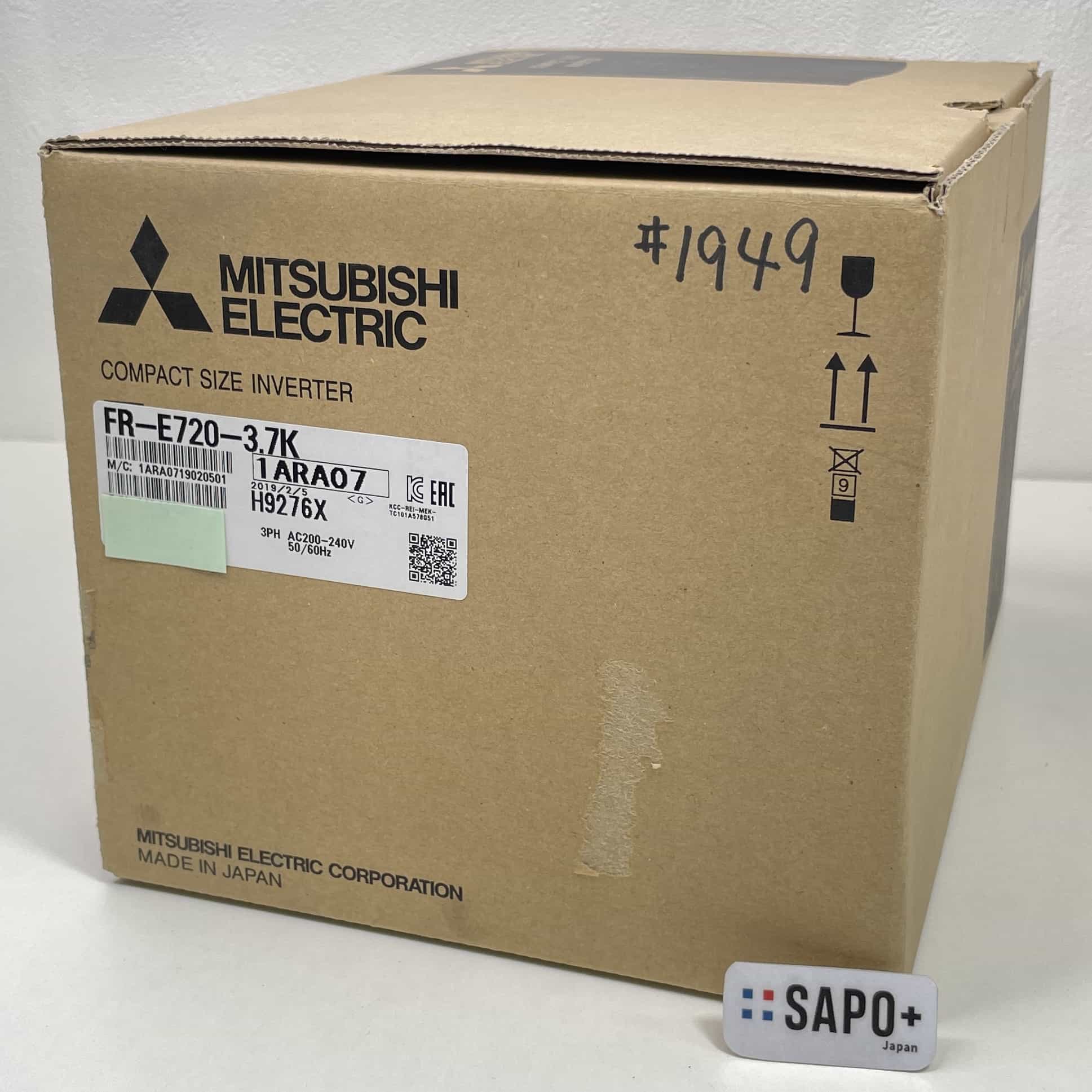 FR-E720-3.7K 2019年製 インバータ 三菱電機