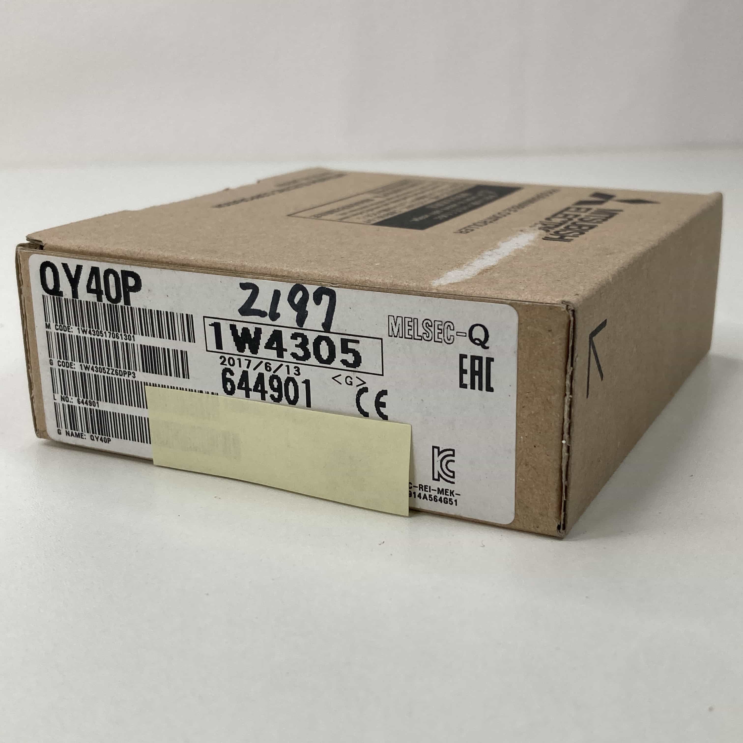 QY40P 2017年製 トランジスタ出力ユニット 三菱電機