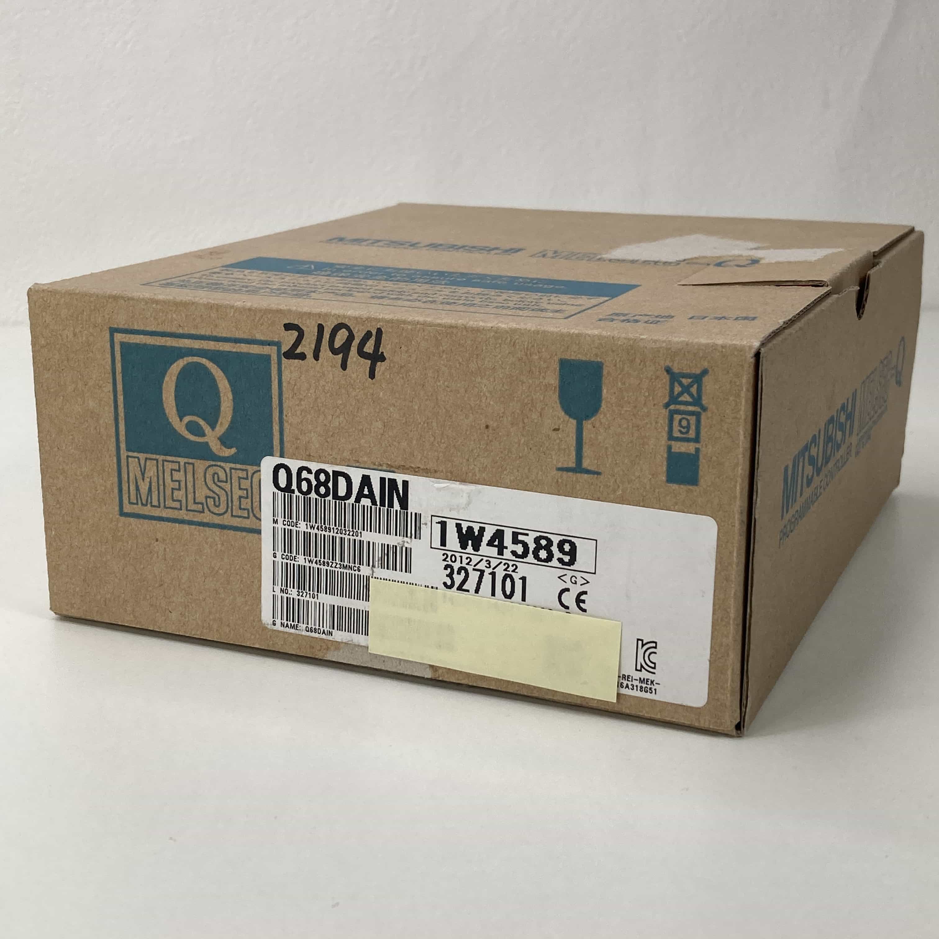 Q68DAIN 2012年製 高速カウンタユニット 三菱電機