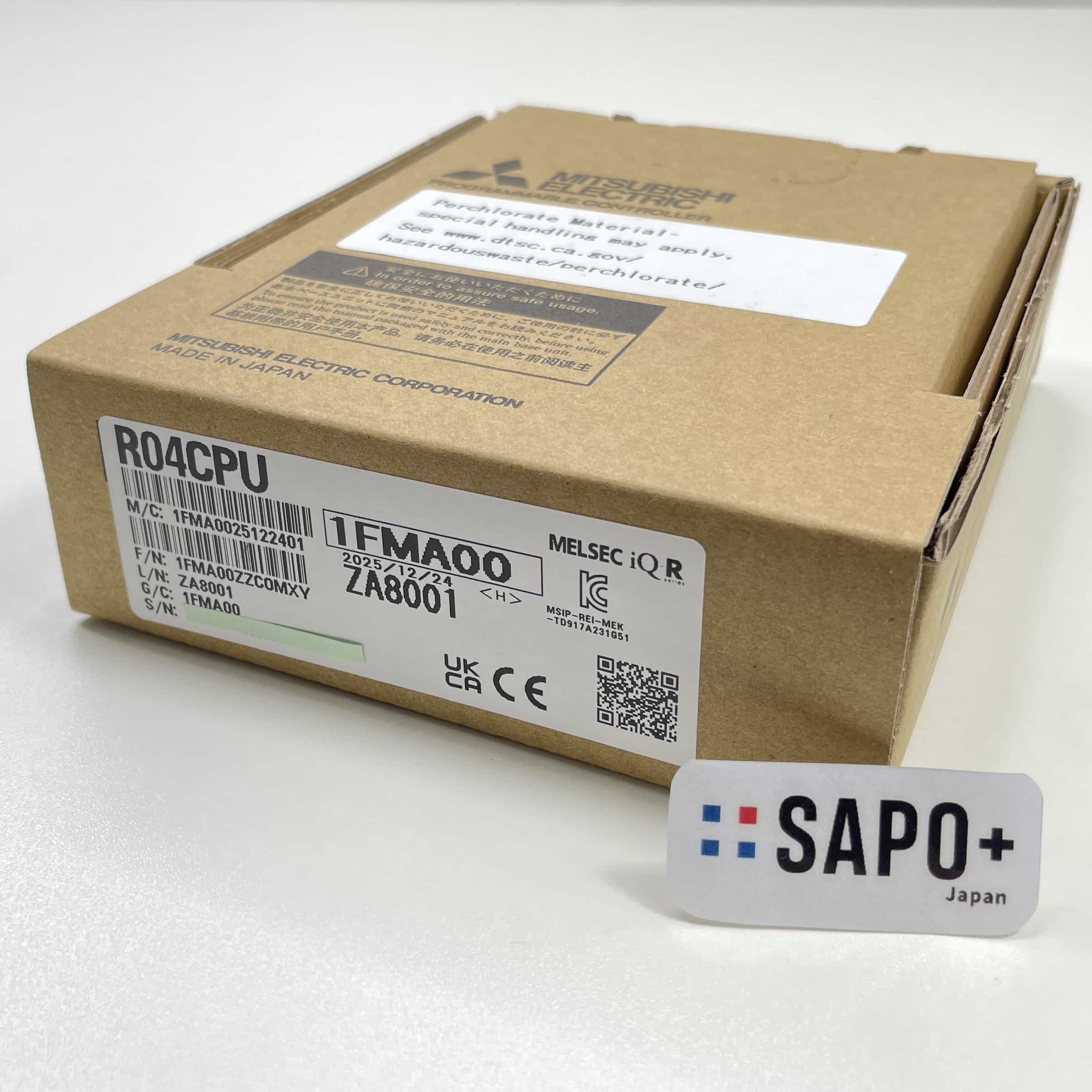 R04CPU 2025年製 CPUユニット 三菱電機