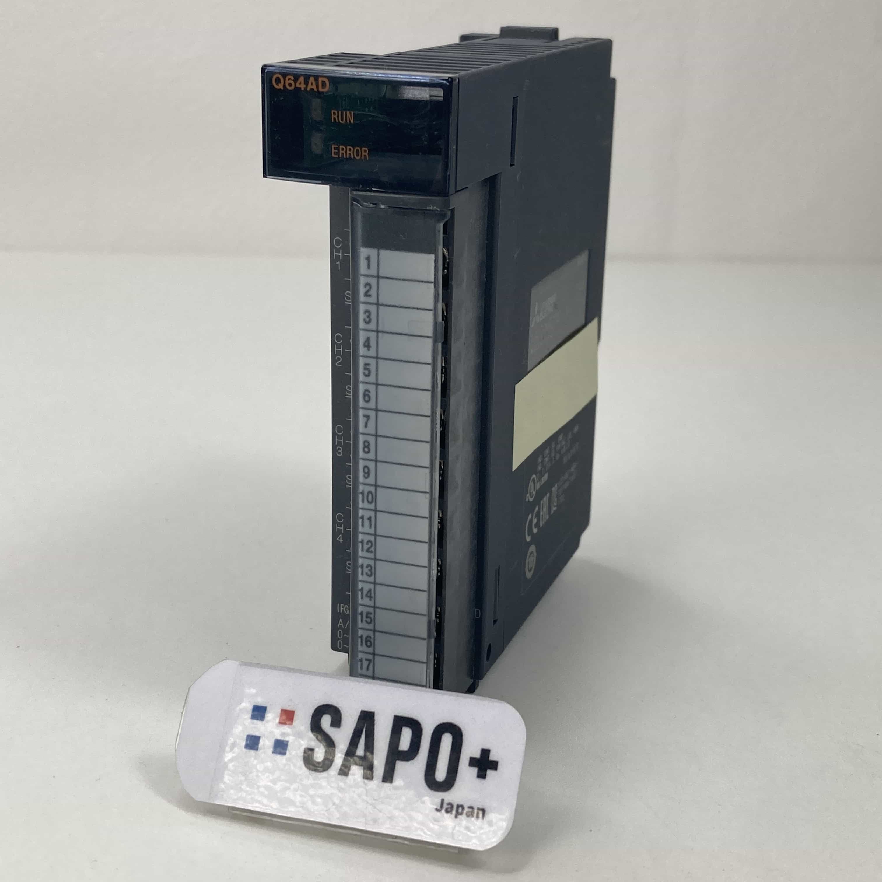 Q64AD 2017年製 アナログ－デジタル変換ユニット 三菱電機
