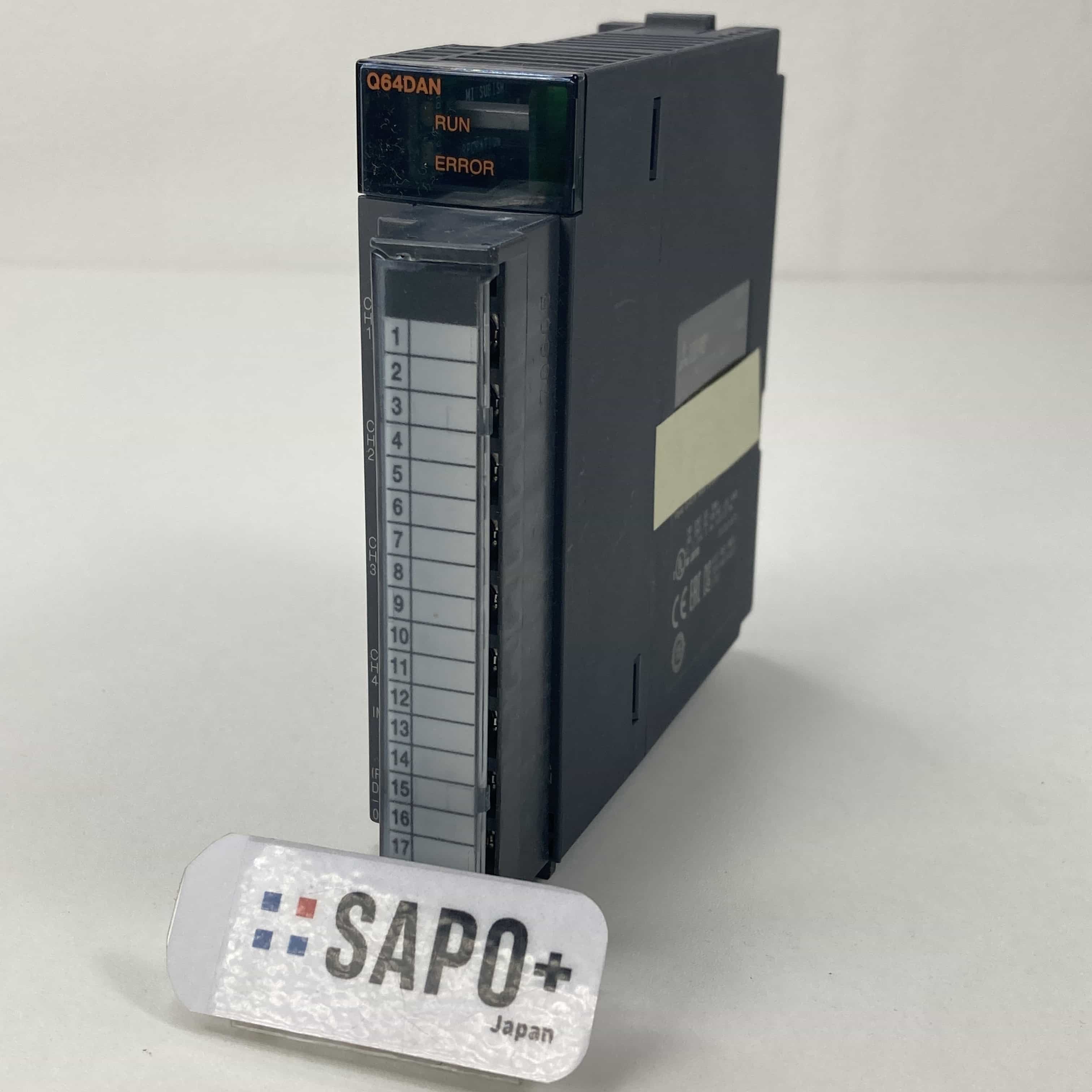 Q64DAN 2017年製 デジタル－アナログ変換ユニット 三菱電機