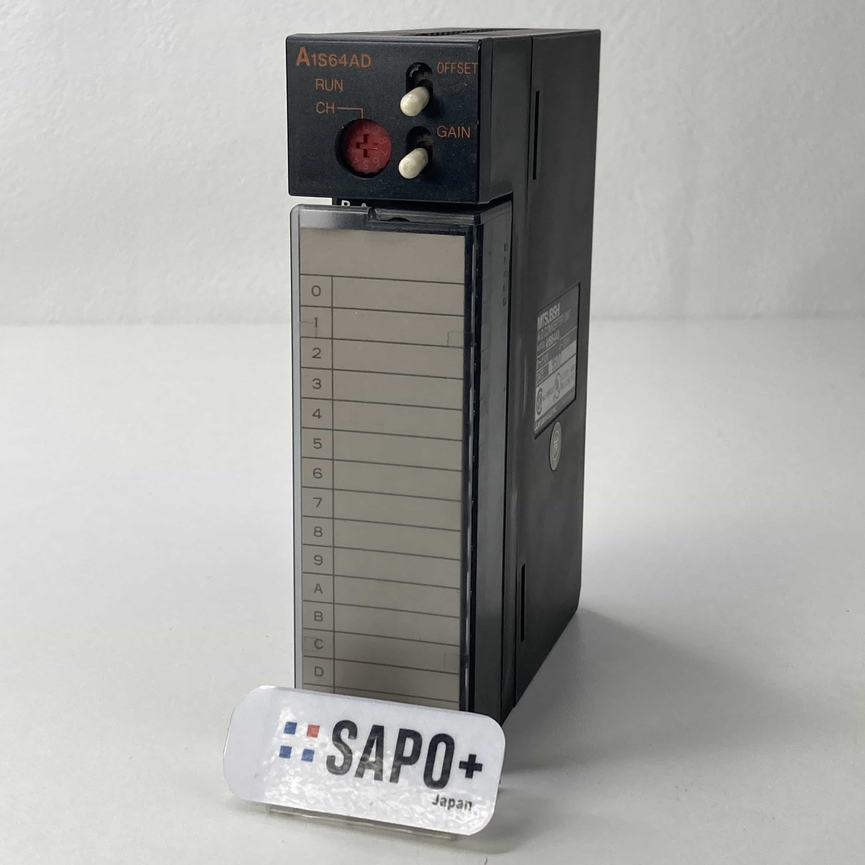A1S64AD 1995年製 アナログ－デジタル変換ユニット 三菱電機
