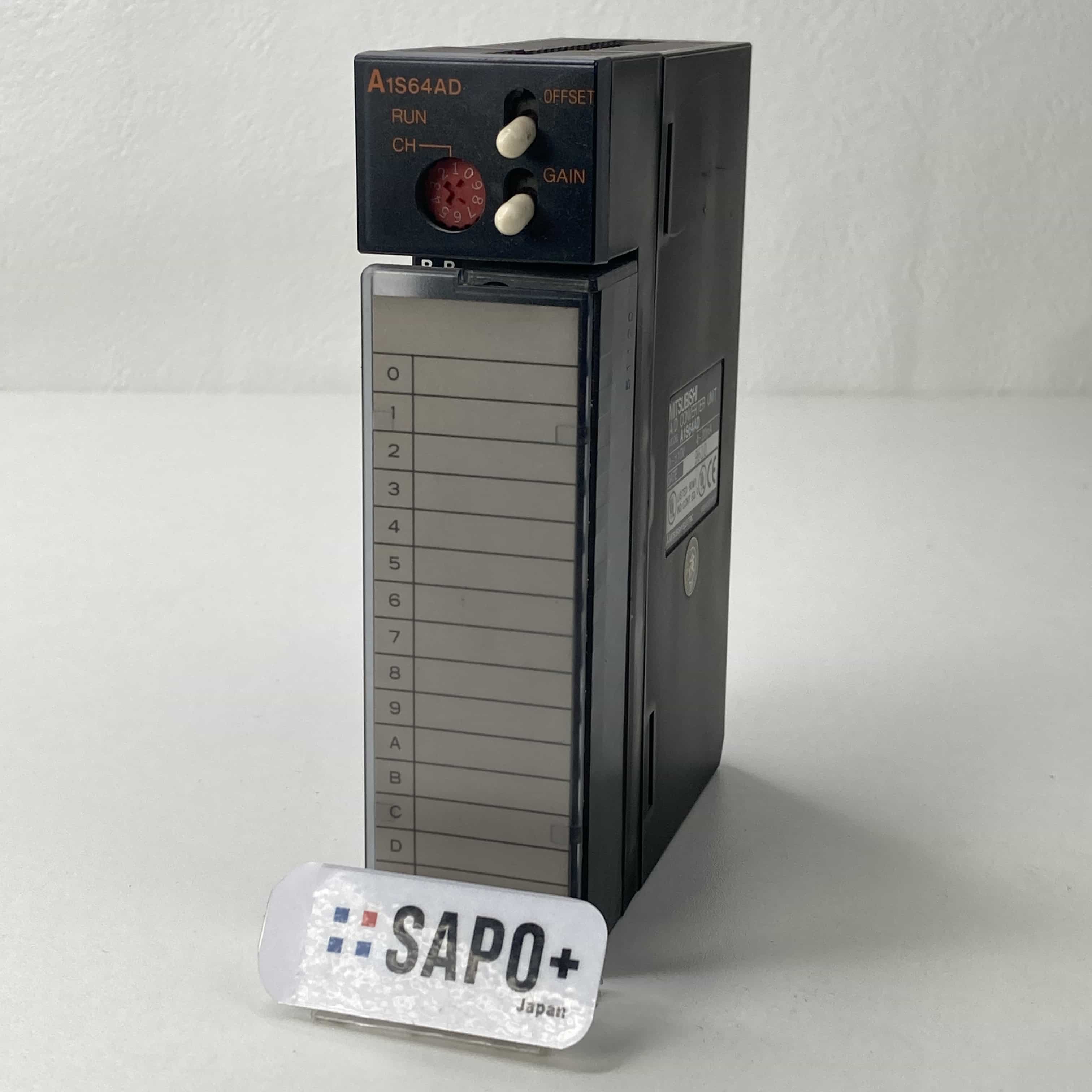 A1S64AD 1996年製 アナログ－デジタル変換ユニット 三菱電機