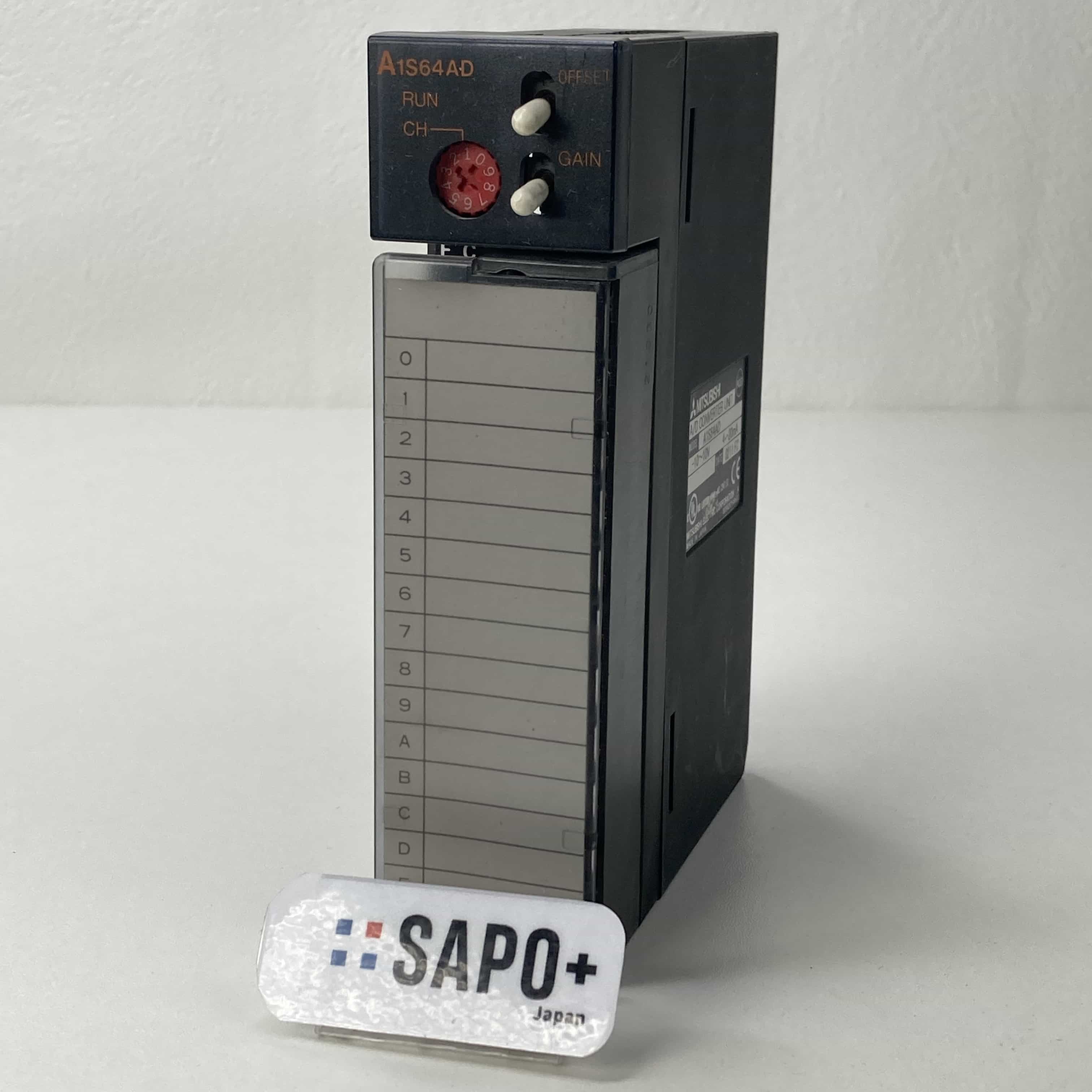 A1S64AD 2002年製 アナログ－デジタル変換ユニット 三菱電機