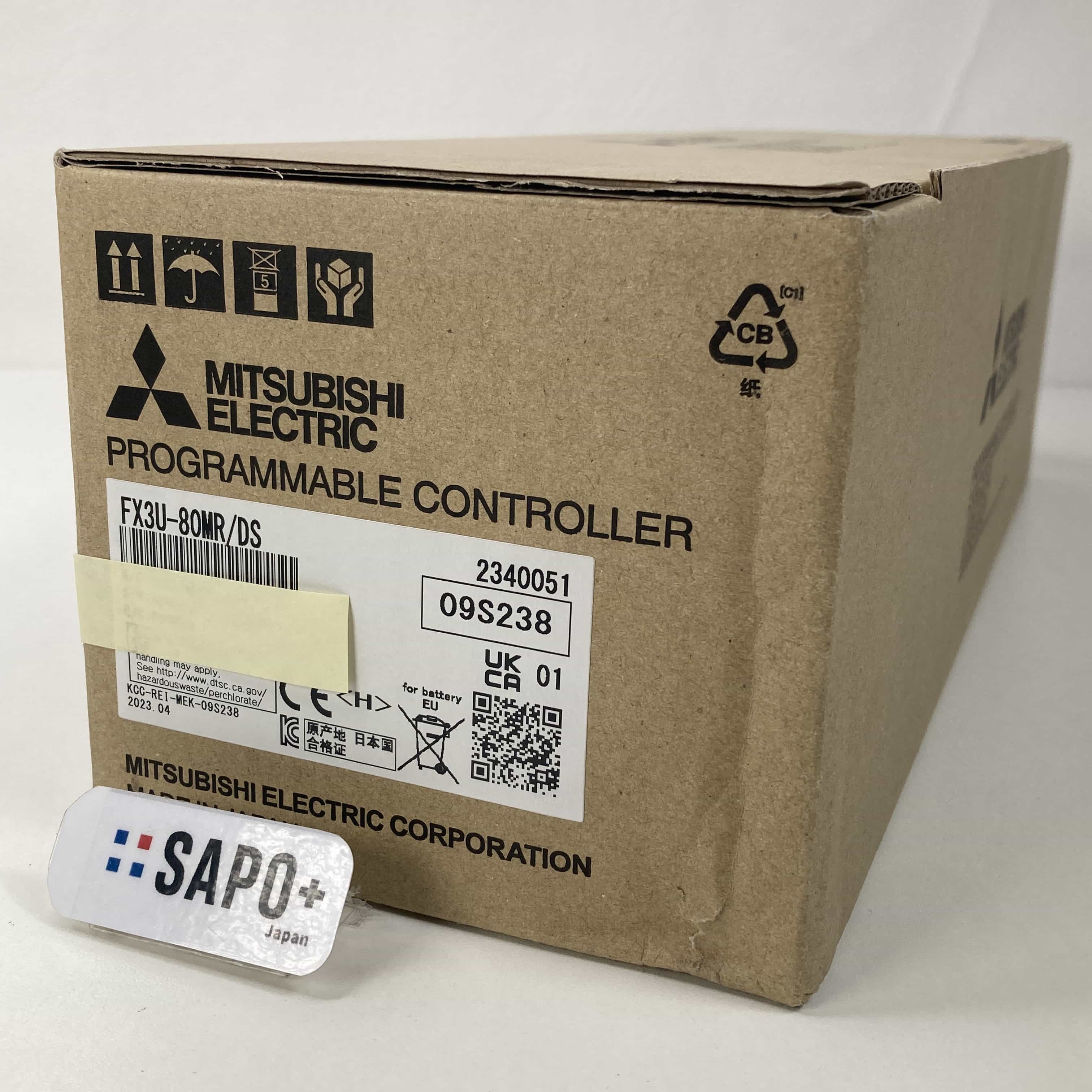 FX3U-80MR/DS 2023年製 マイクロシーケンサ基本ユニット 三菱電機