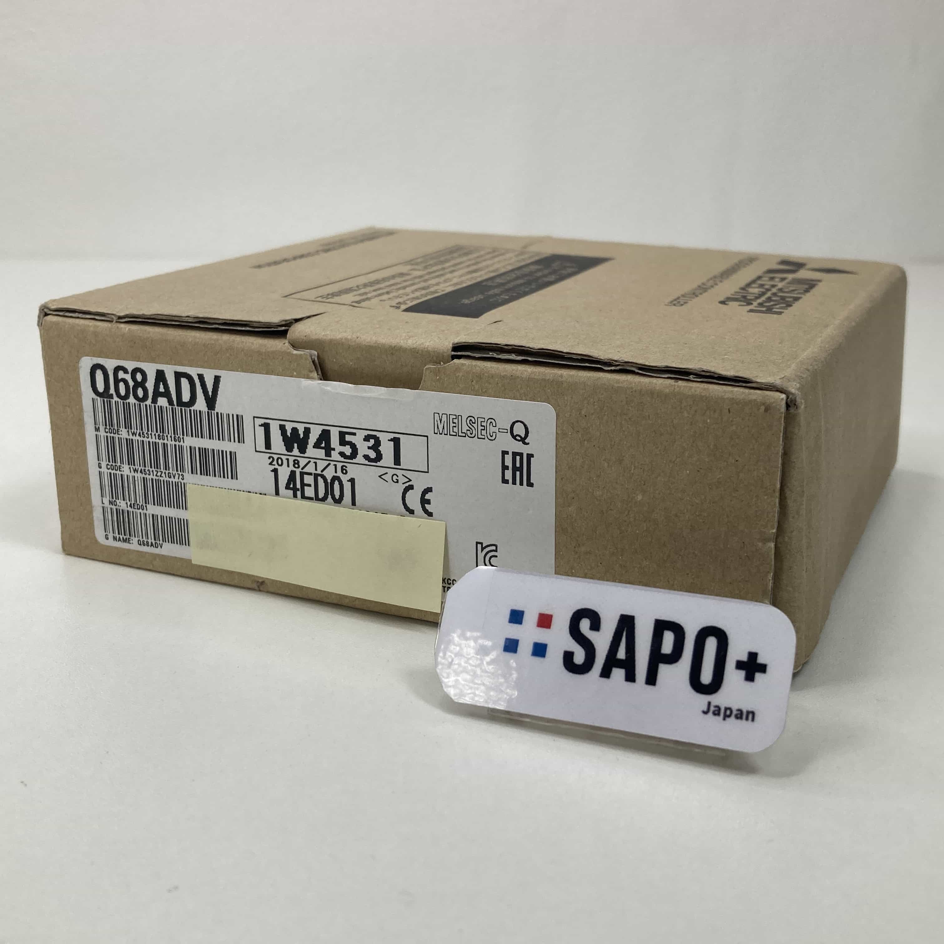 Q68ADV 2018年製 アナログ－デジタル変換ユニット 三菱電機