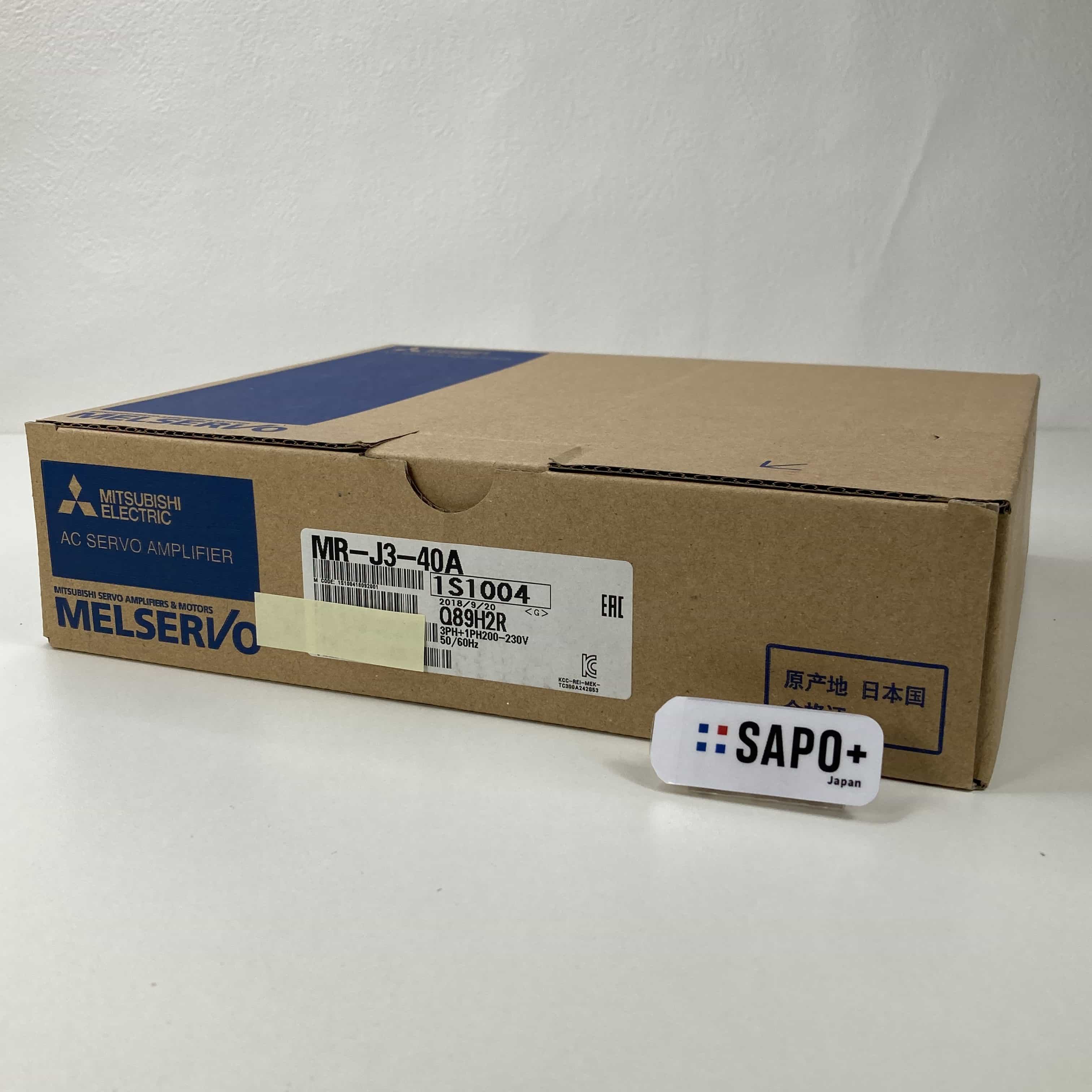 MR-J3-40A 2018年製 ACサーボアンプ 三菱電機