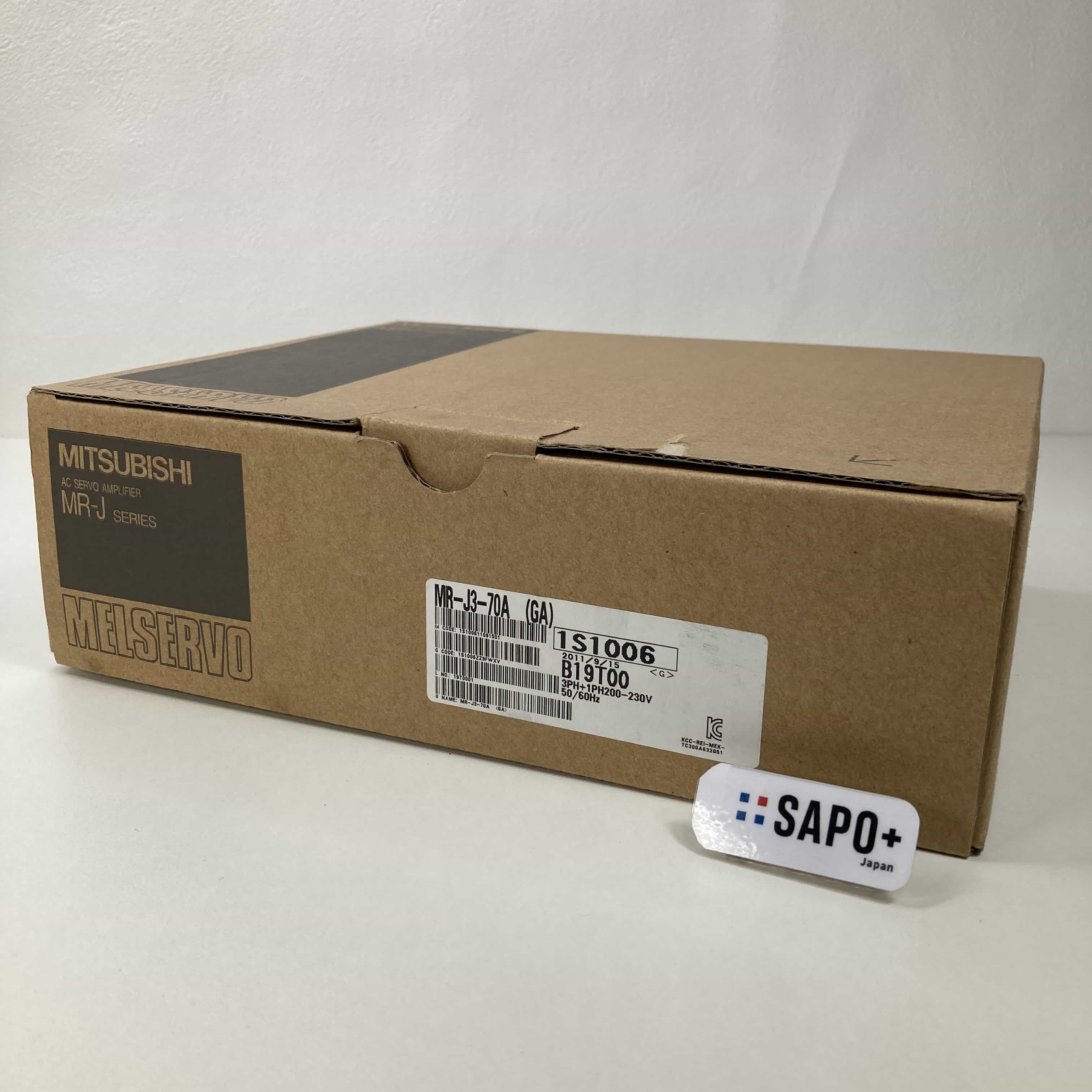 MR-J3-70A(GA) 2011年製 ACサーボアンプ 三菱電機