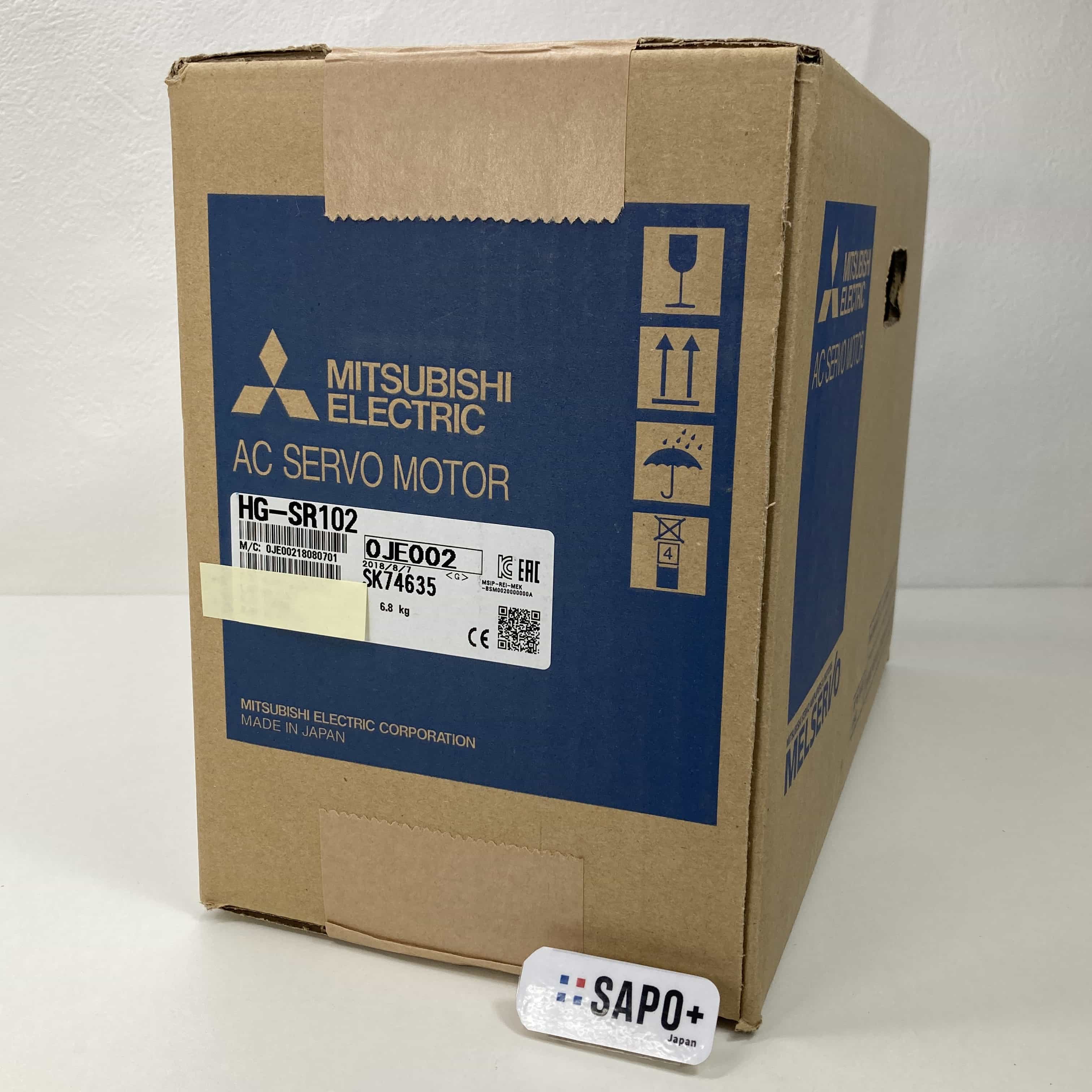 HG-SR102 2018年製 ACサーボモータ 三菱電機