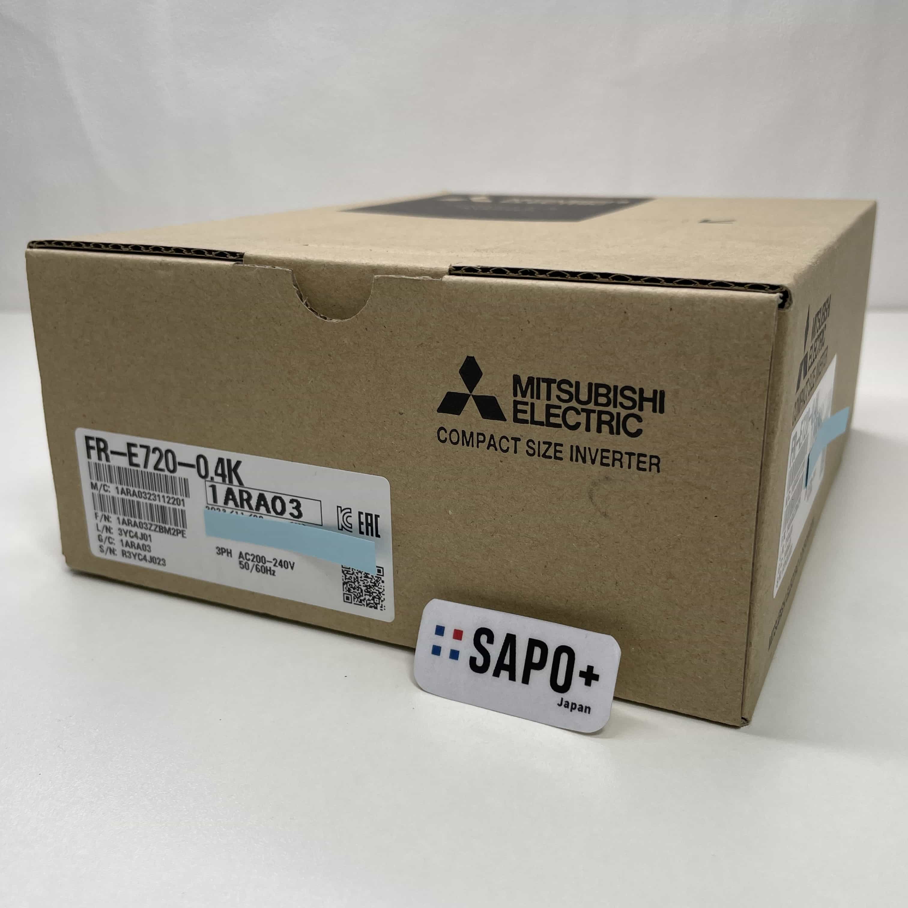 FR-E720-0.4K 2023年製 コンパクト形インバータ 三菱電機