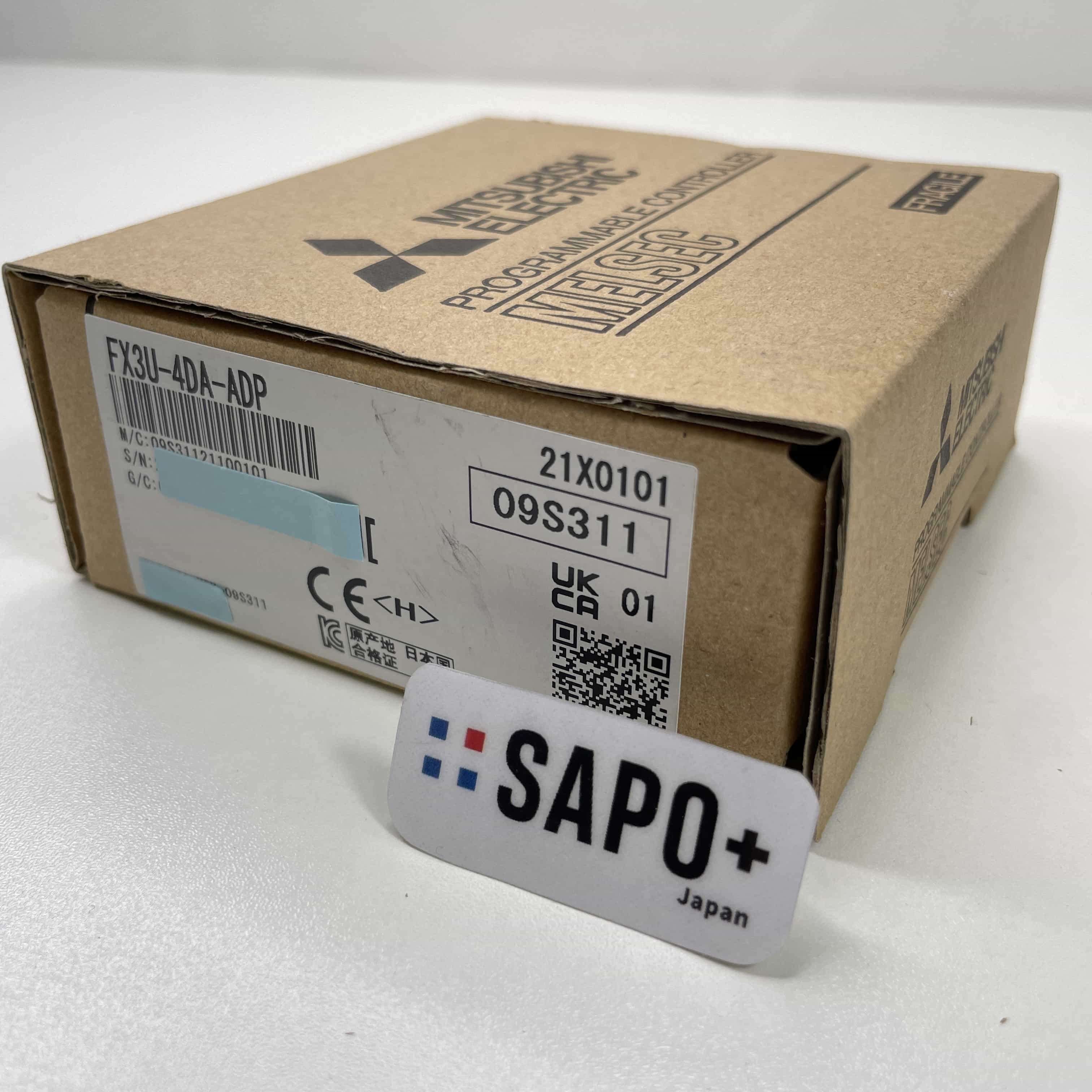 FX3U-4DA-ADP 2021年製 D/A変換アダプタ 三菱電機