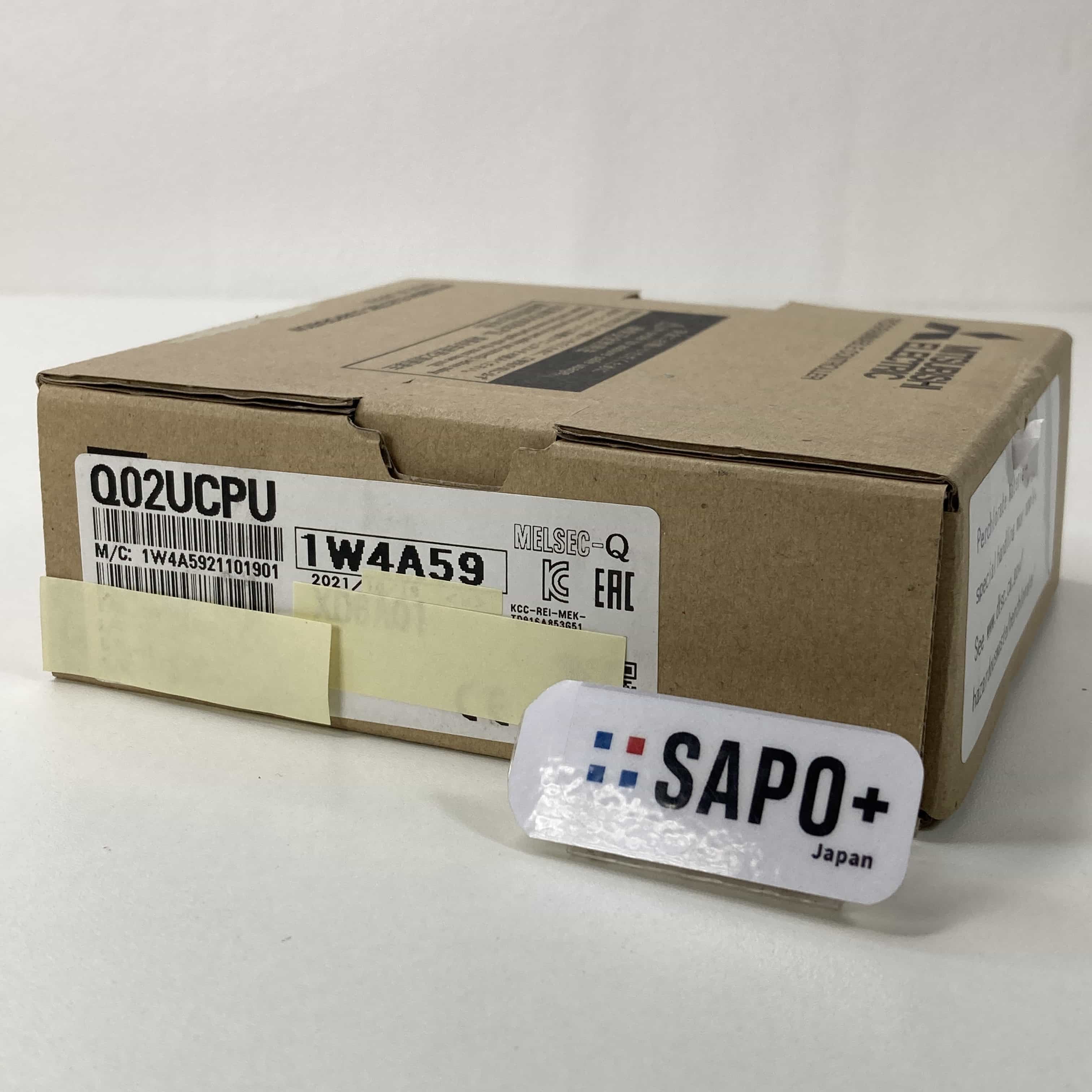 Q02UCPU 2021年製 ユニバーサルモデルQCPU 三菱電機