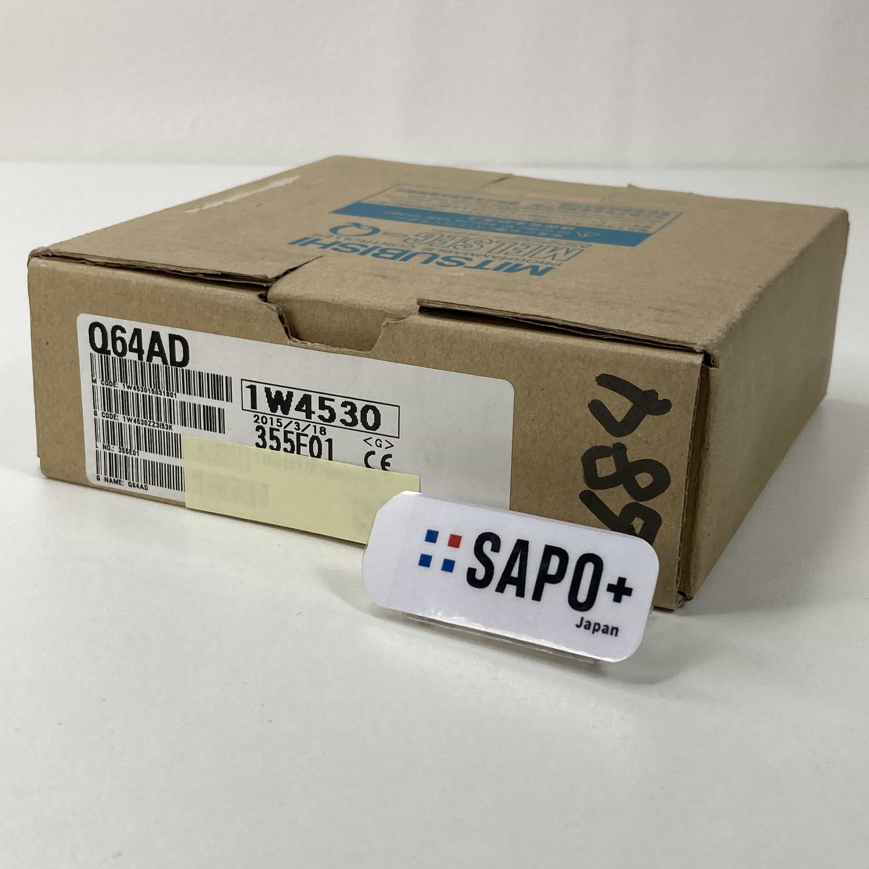 Q64AD 2015年製 端子部分無し/内袋開封済 アナログ－デジタル変換ユニット 三菱電機